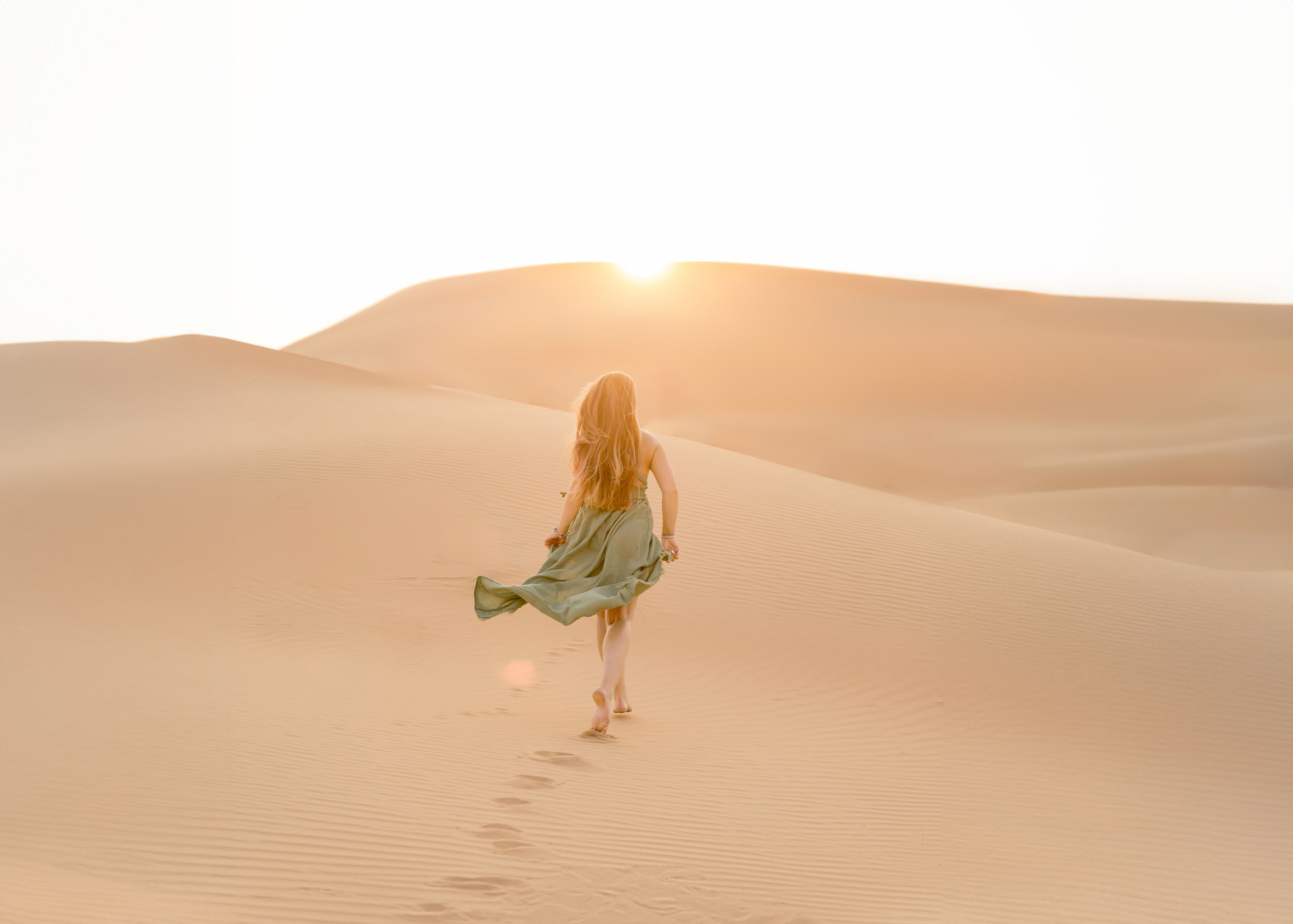 Пустыня в Абу Даби. Фотограф в Абу Даби Марина