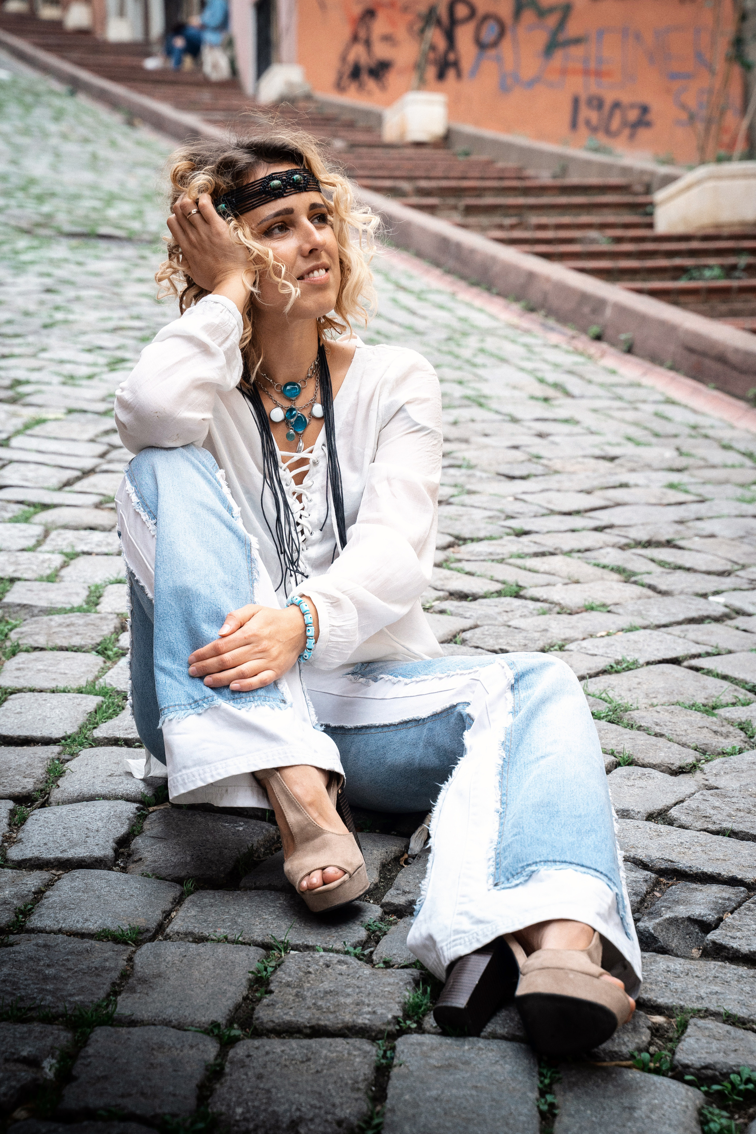 Творческий фотопроект «Тропа хиппи» через Стамбул. Лайфстайл фотограф в Стамбуле Анатолий. Фотосессии на крышах с чайками