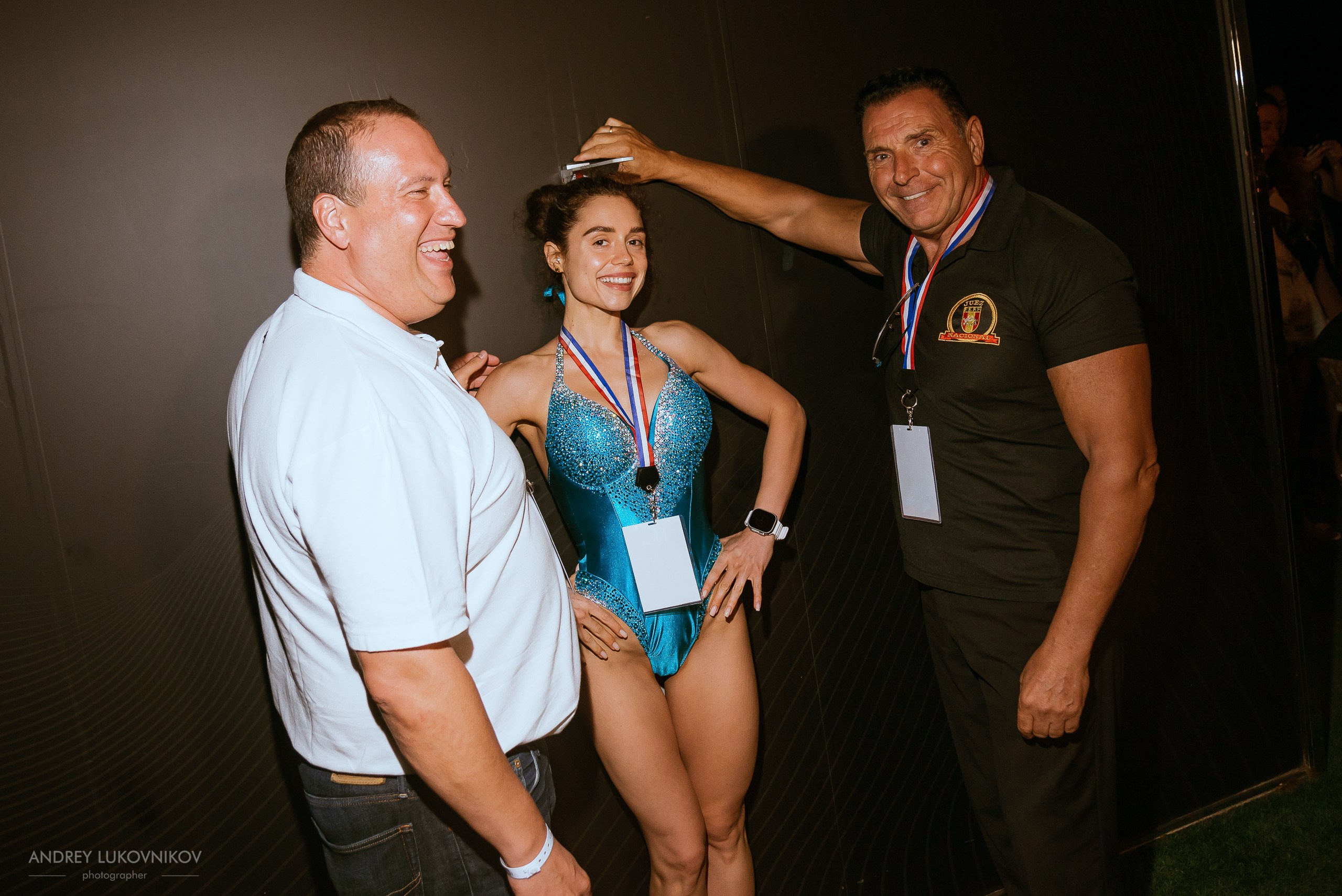 Photoshoot of the IFBB Miss Fit Model Europe 2024 registration in Torrevieja