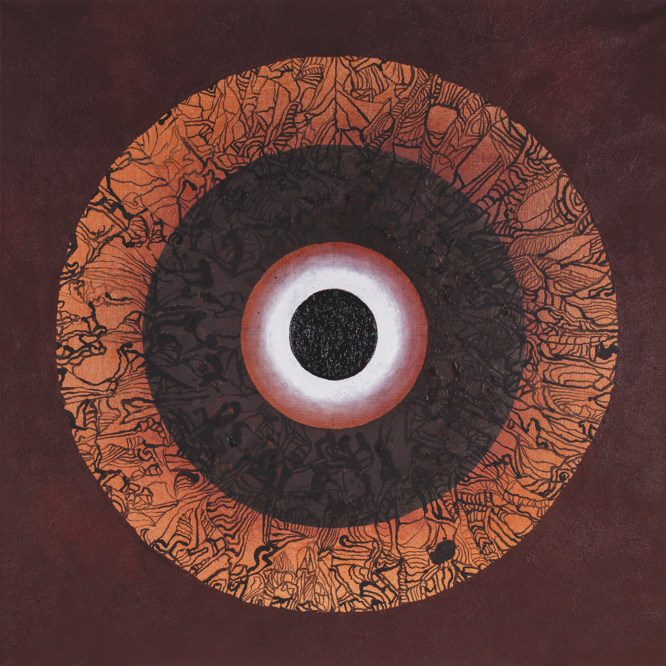 Mandala 1 - 24, 100 x 100 cm, 2018 - 2019