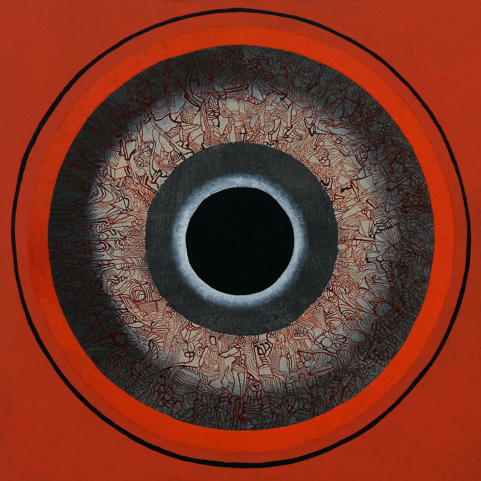 Mandala 1 - 24, 100 x 100 cm, 2018 - 2019