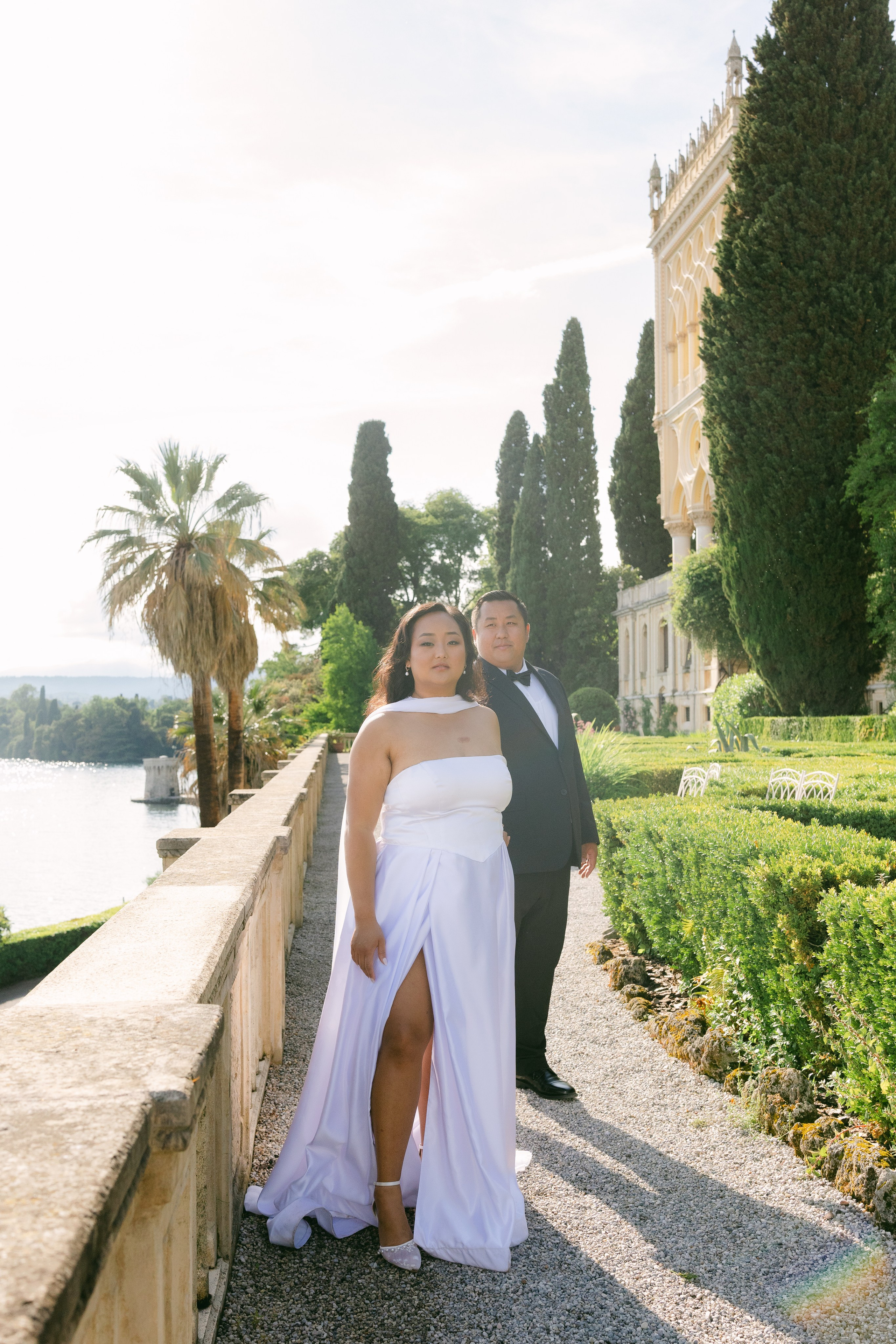 Ibtxhis and Keng elopement In italy — Isola del Garda