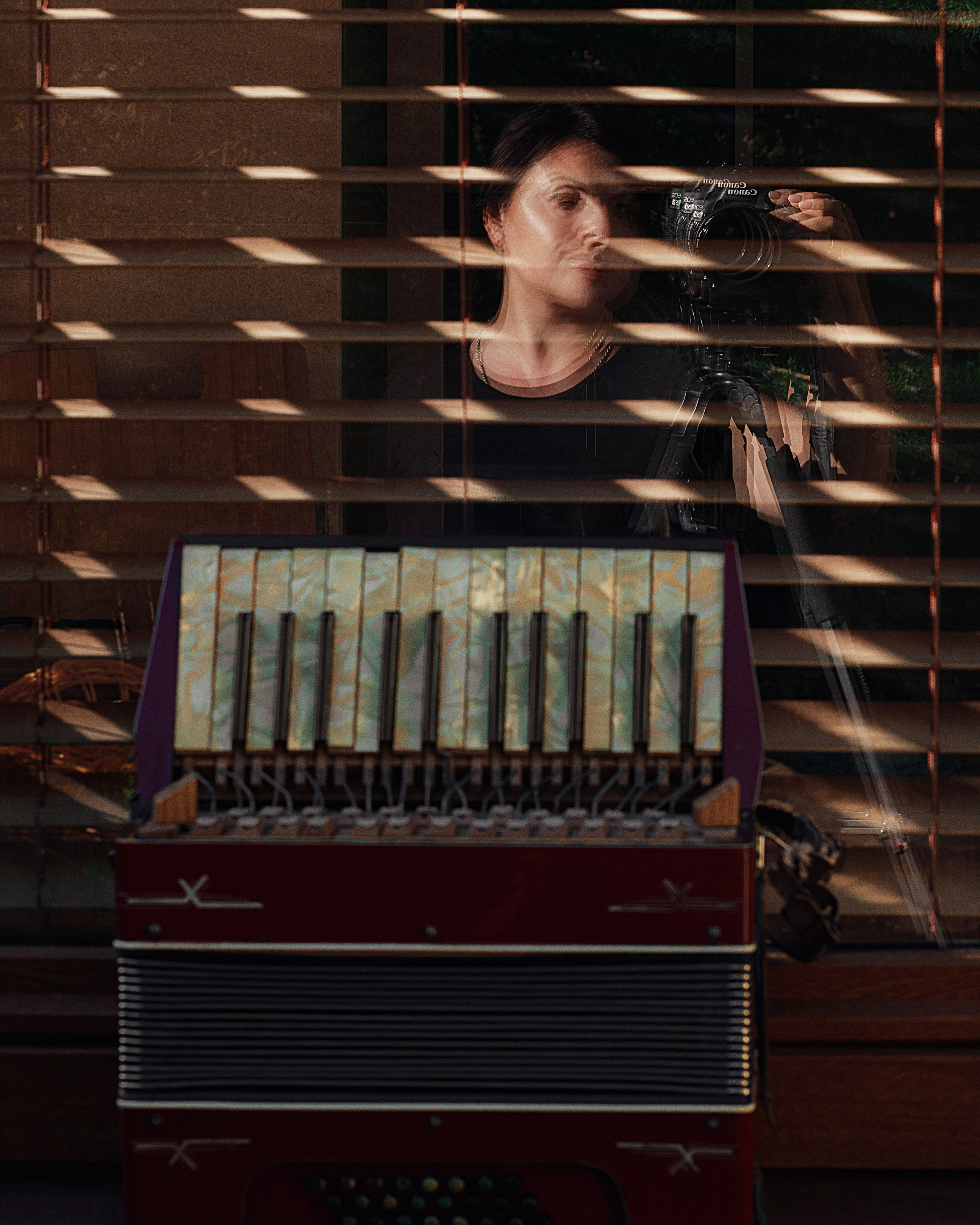 Echo of the Accordion. Fine Art Photography by Ksenia Mirnaya