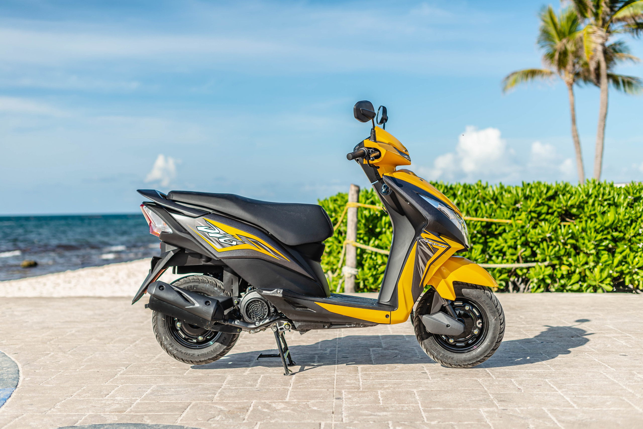 Scooter Photography for Rental Website in Mexico. PHOTOGRAPHER QUINTANA ROO