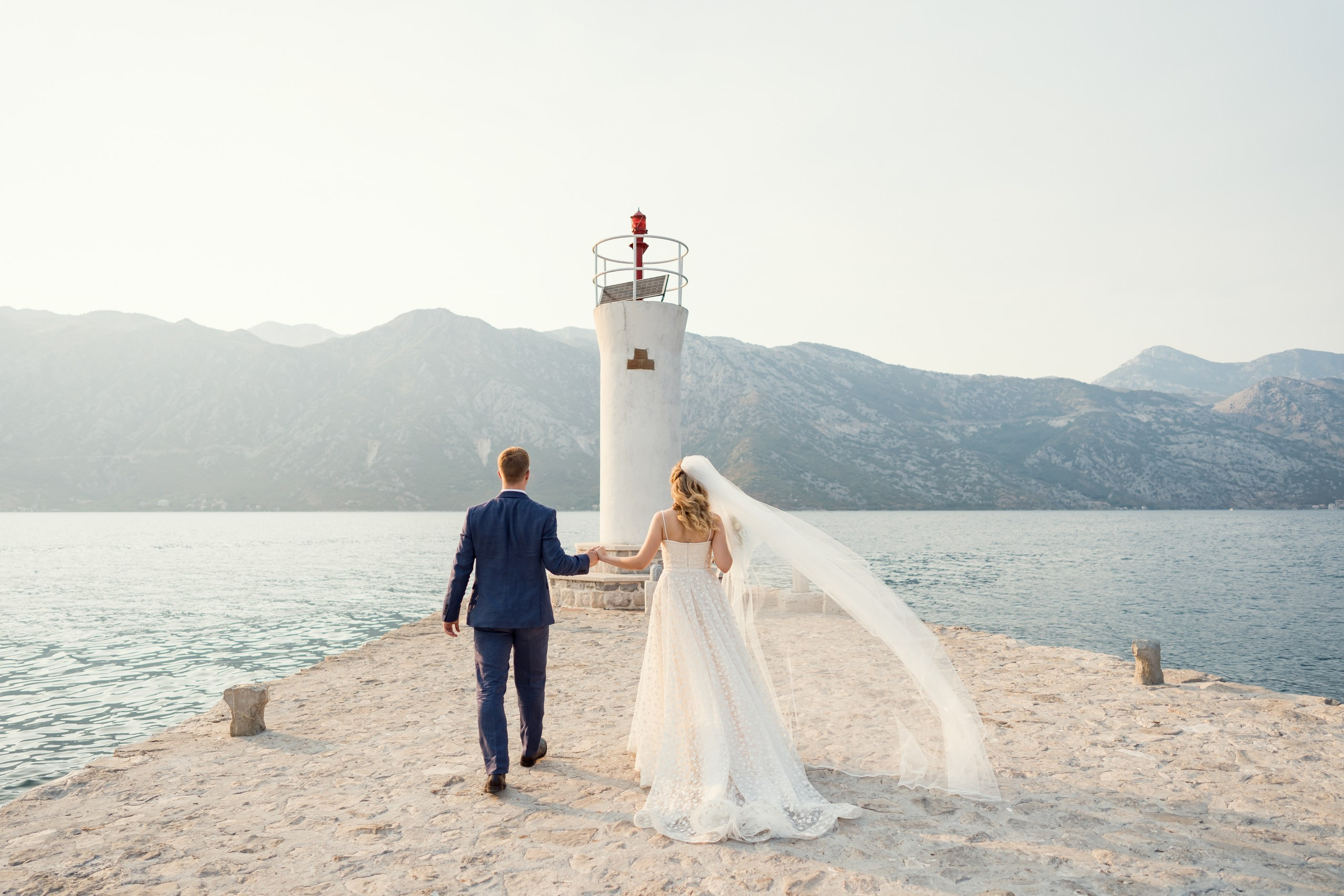 Bryllup i Perast: steder, seremoni, sesong og gode råd