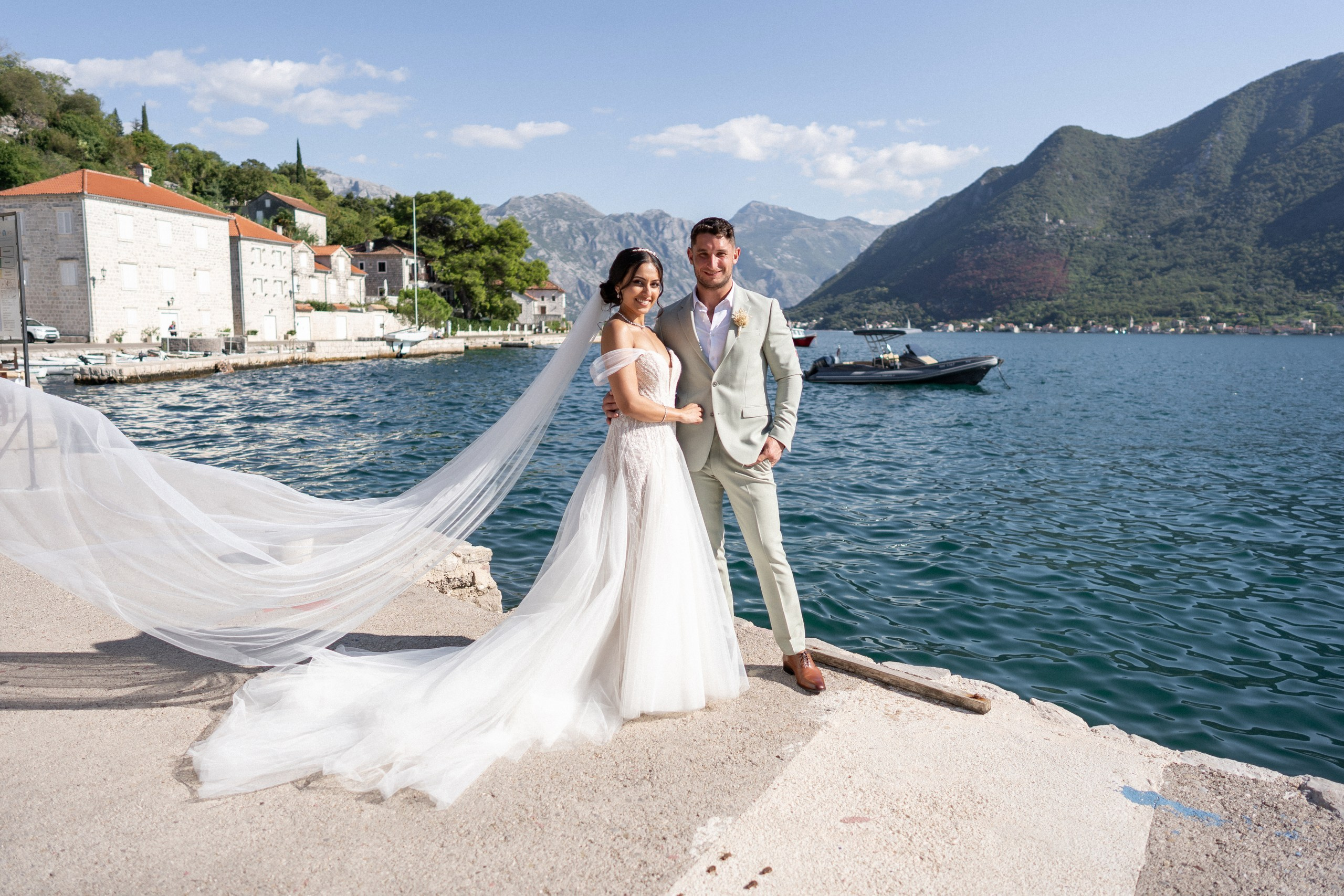 Bryllup i Perast: steder, seremoni, sesong og gode råd