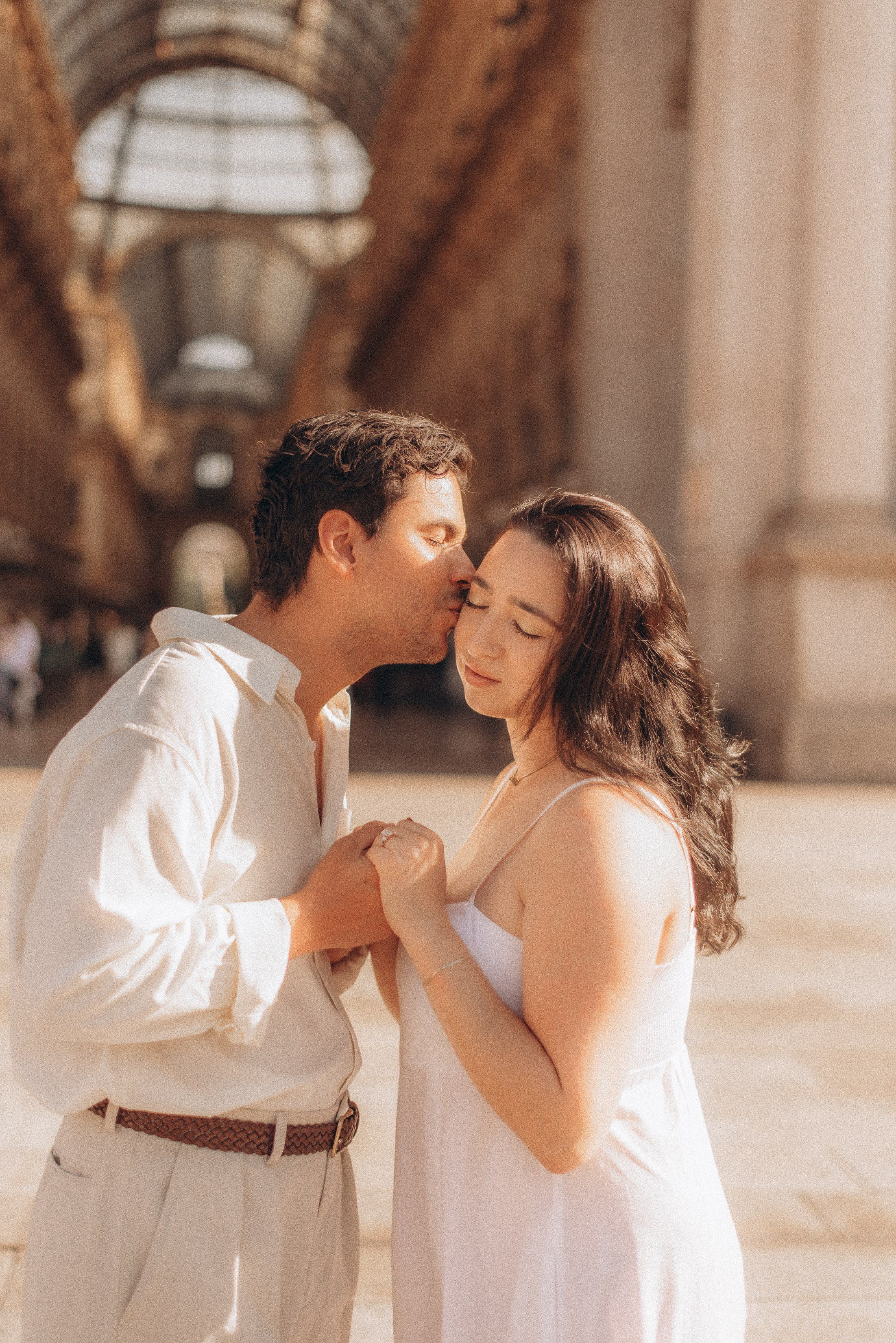 Duomo morning lovestory. Анастасия Бучинская фотограф в Милане