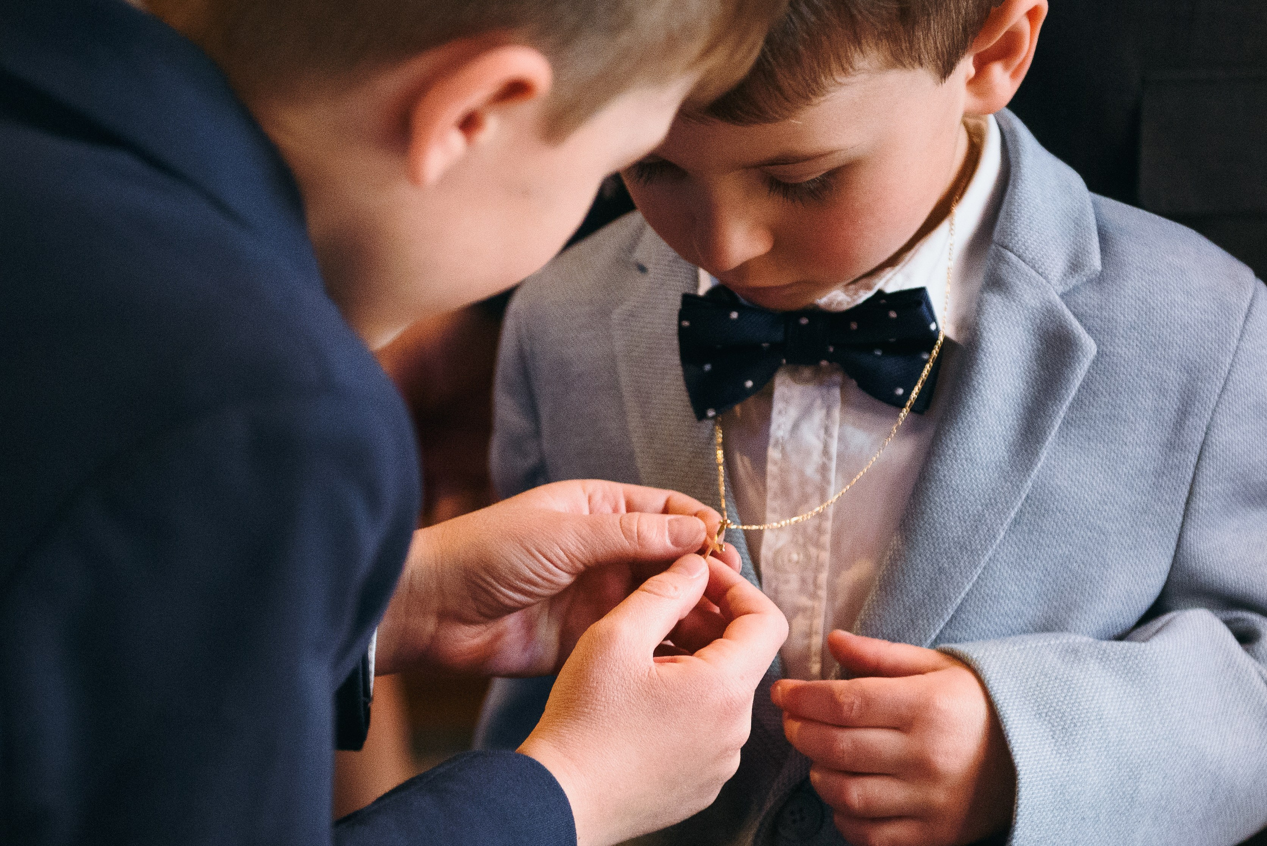 Photographer Milan Baptism in church