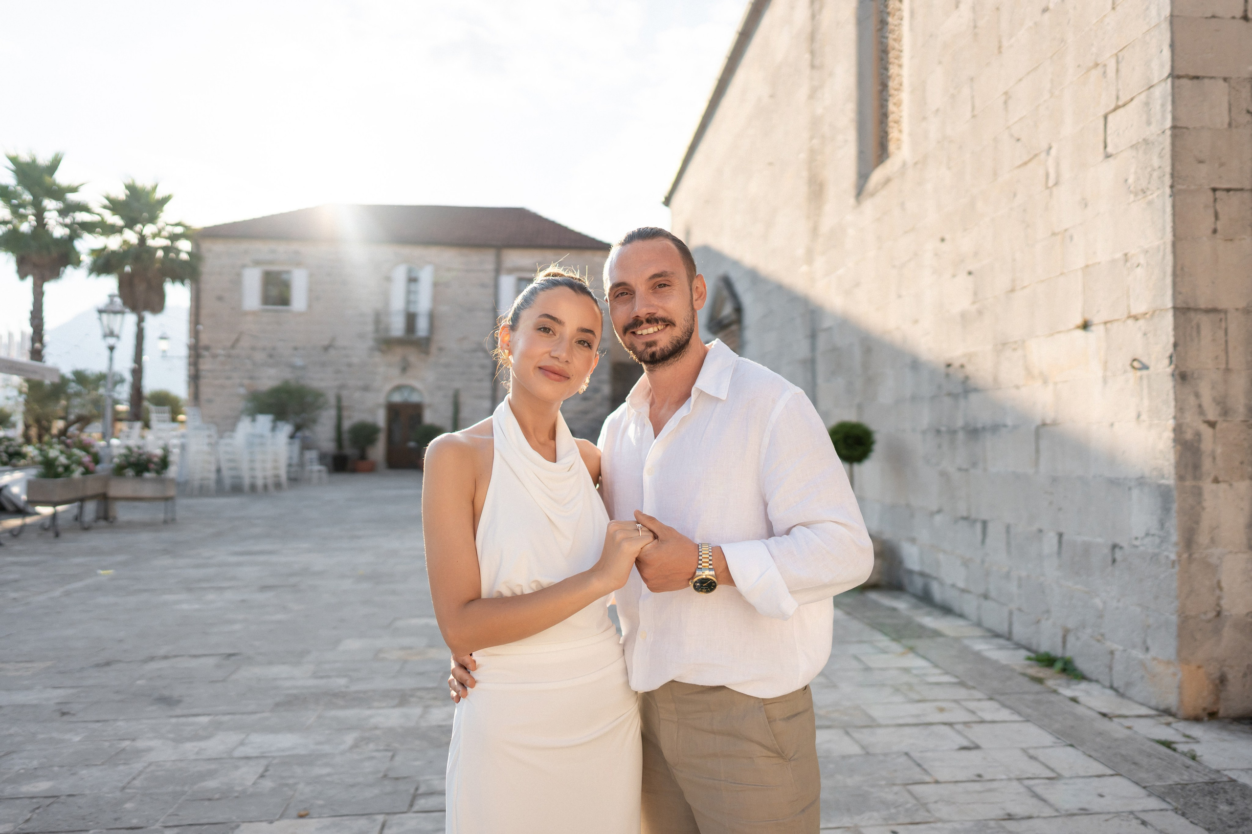 Photographer in Perast Montenegro