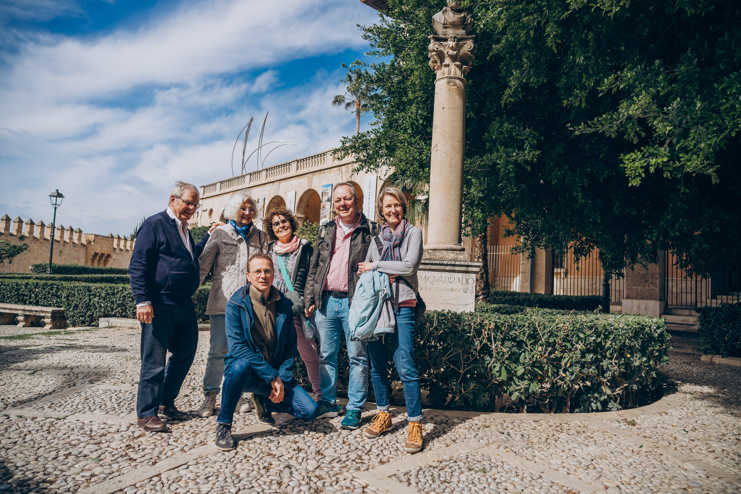 Walking tour of Palma. Фотограф у Пальма де Майорка