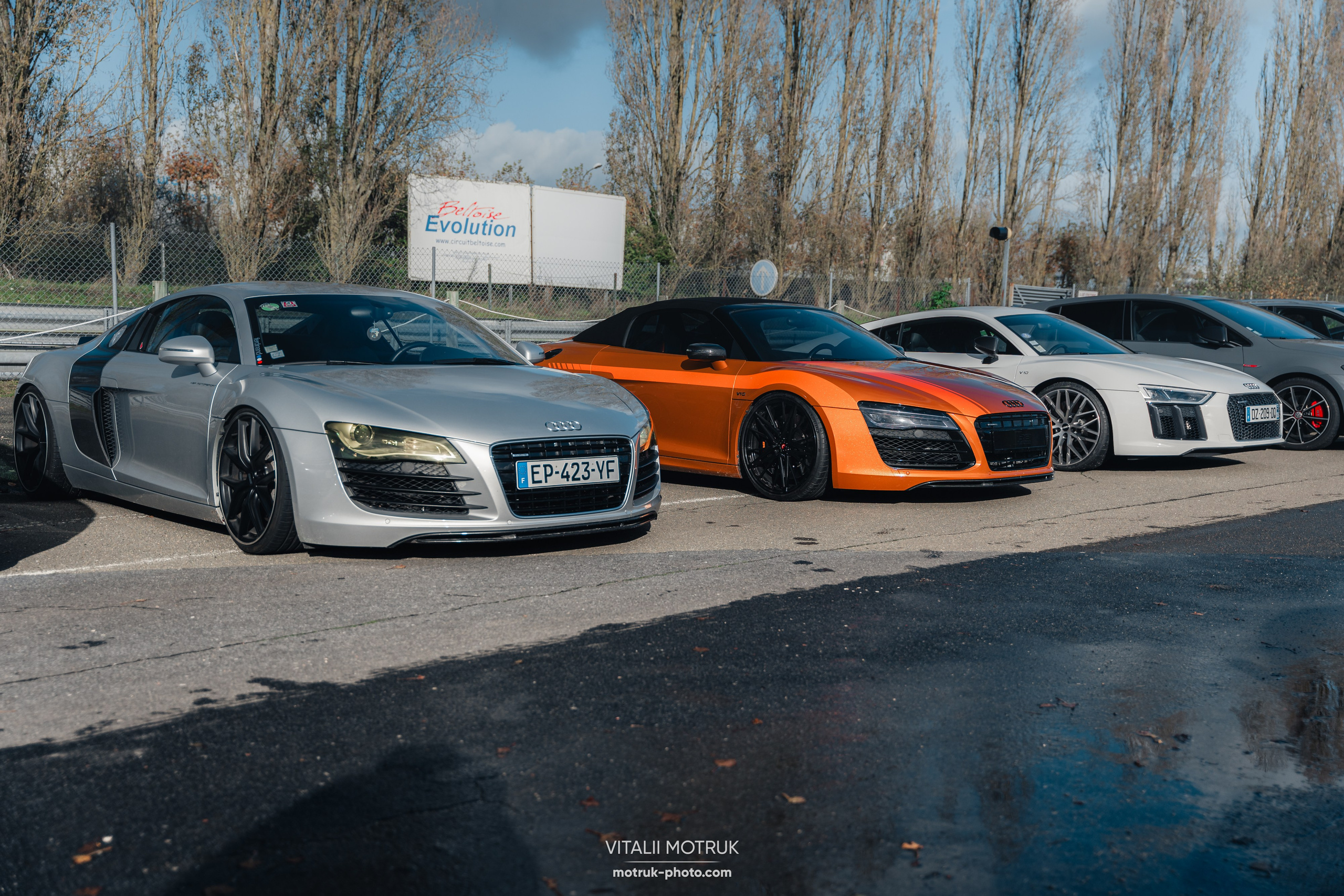Track Day. Photographe de voitures à Paris — Vitalii Motruk