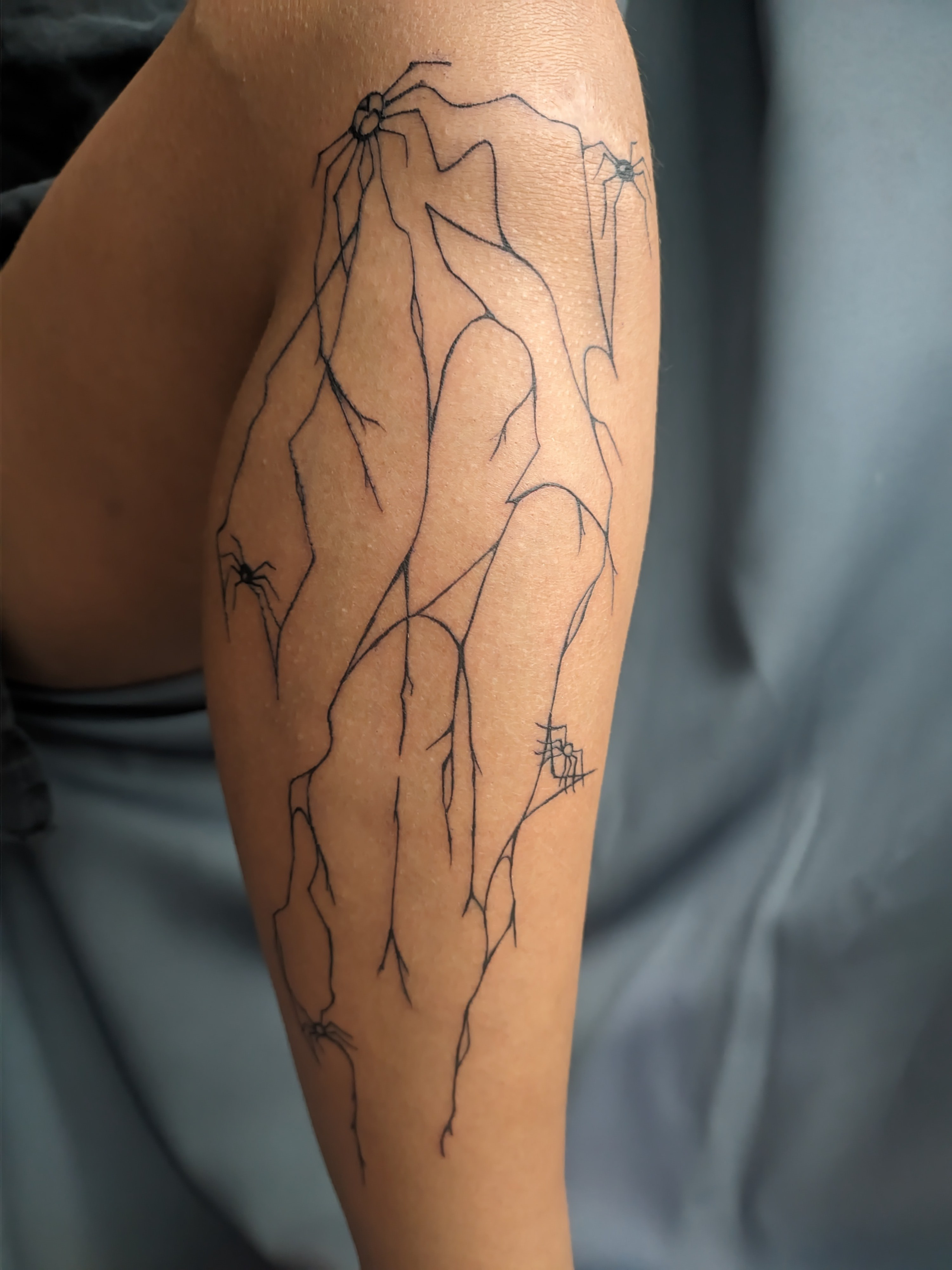 Tattoo. Angelina Sorokopud. Artist in Strasbourg