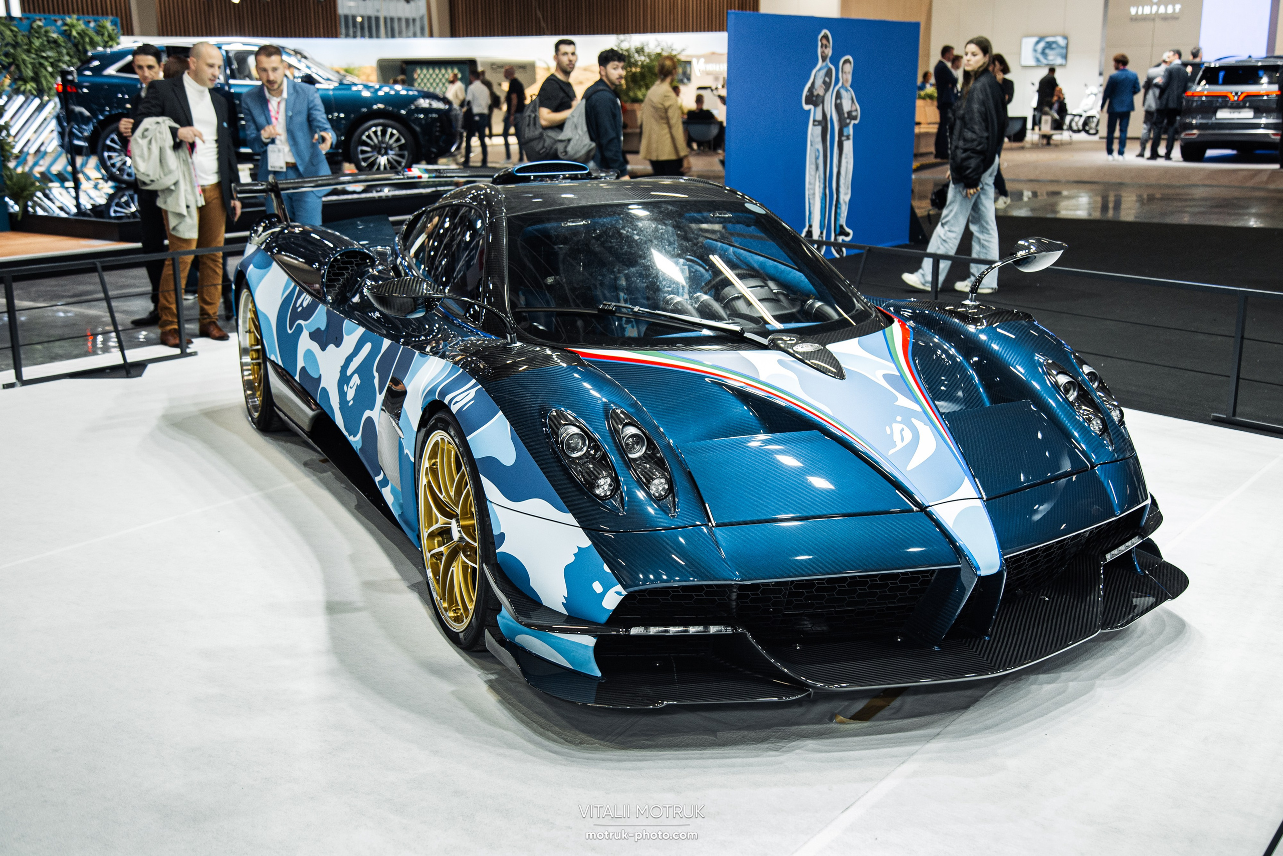 Mondial Auto 2022. Photographe de voitures à Paris — Vitalii Motruk