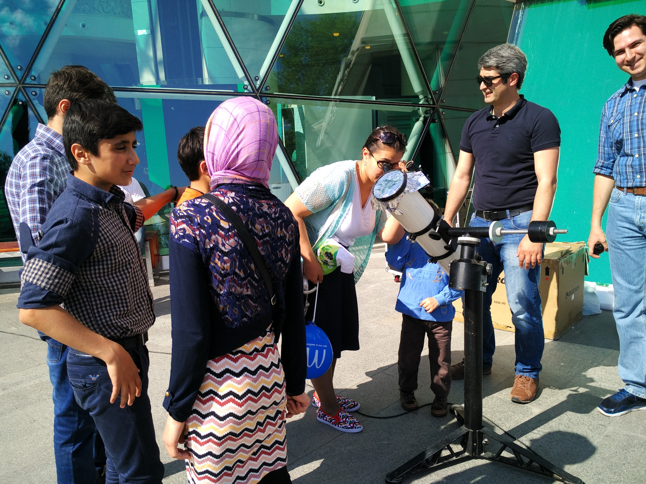 Merkuri Tranziti — Bakı. Həvəskar Astronomlar Cəmiyyəti — Astronomy.az