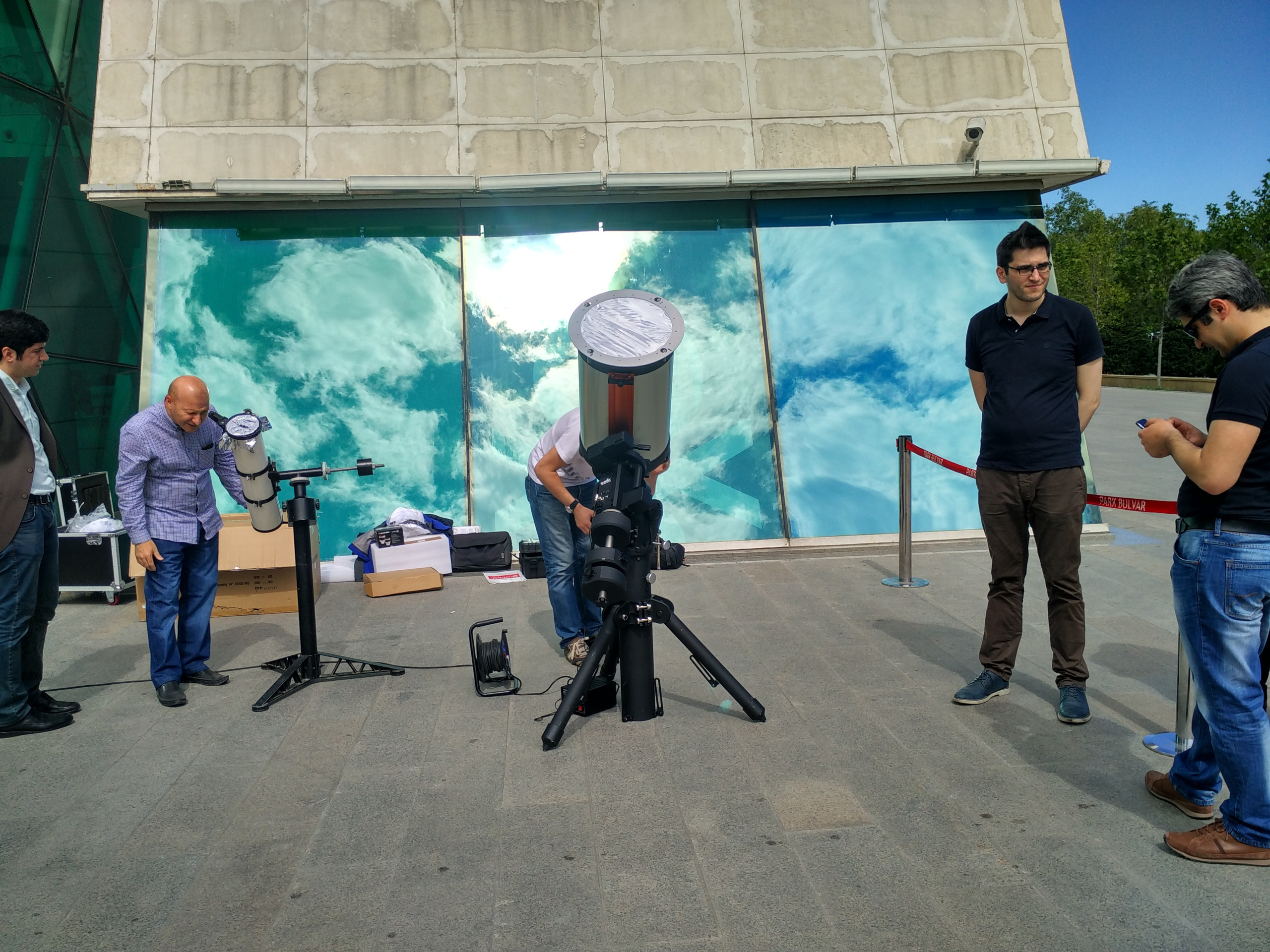 Merkuri Tranziti — Bakı. Həvəskar Astronomlar Cəmiyyəti — Astronomy.az