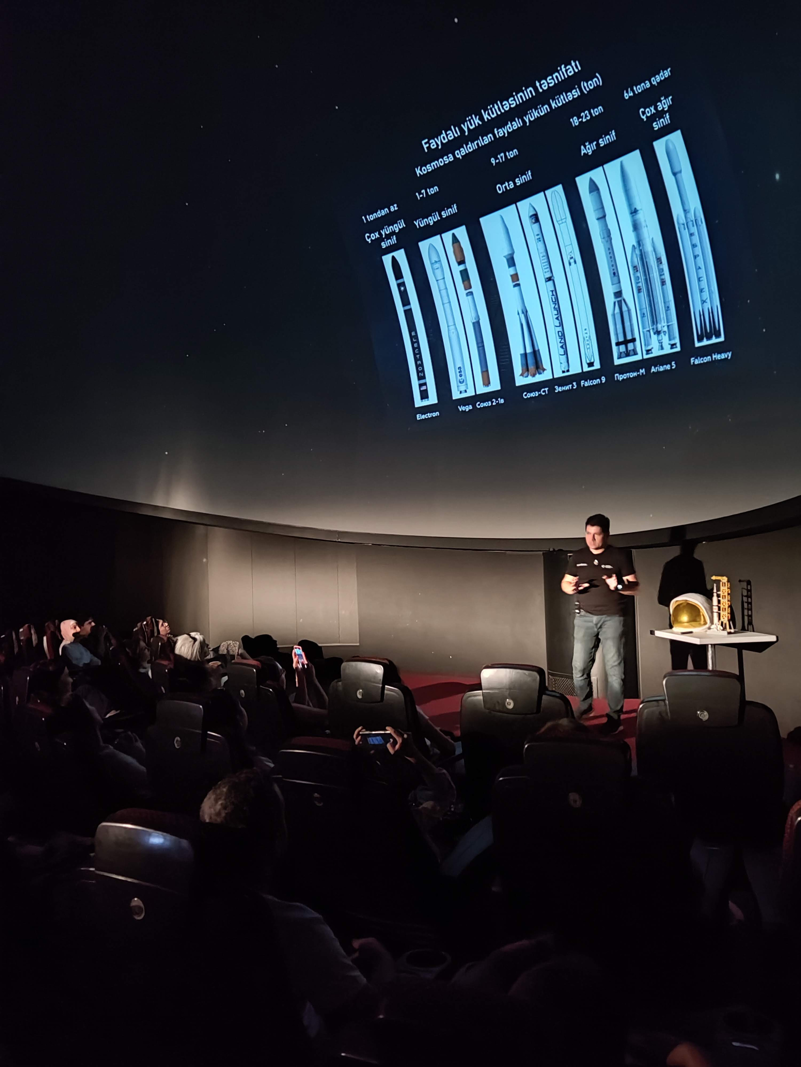 Kosmonavtika seminarı (#004). Həvəskar Astronomlar Cəmiyyəti — Astronomy.az