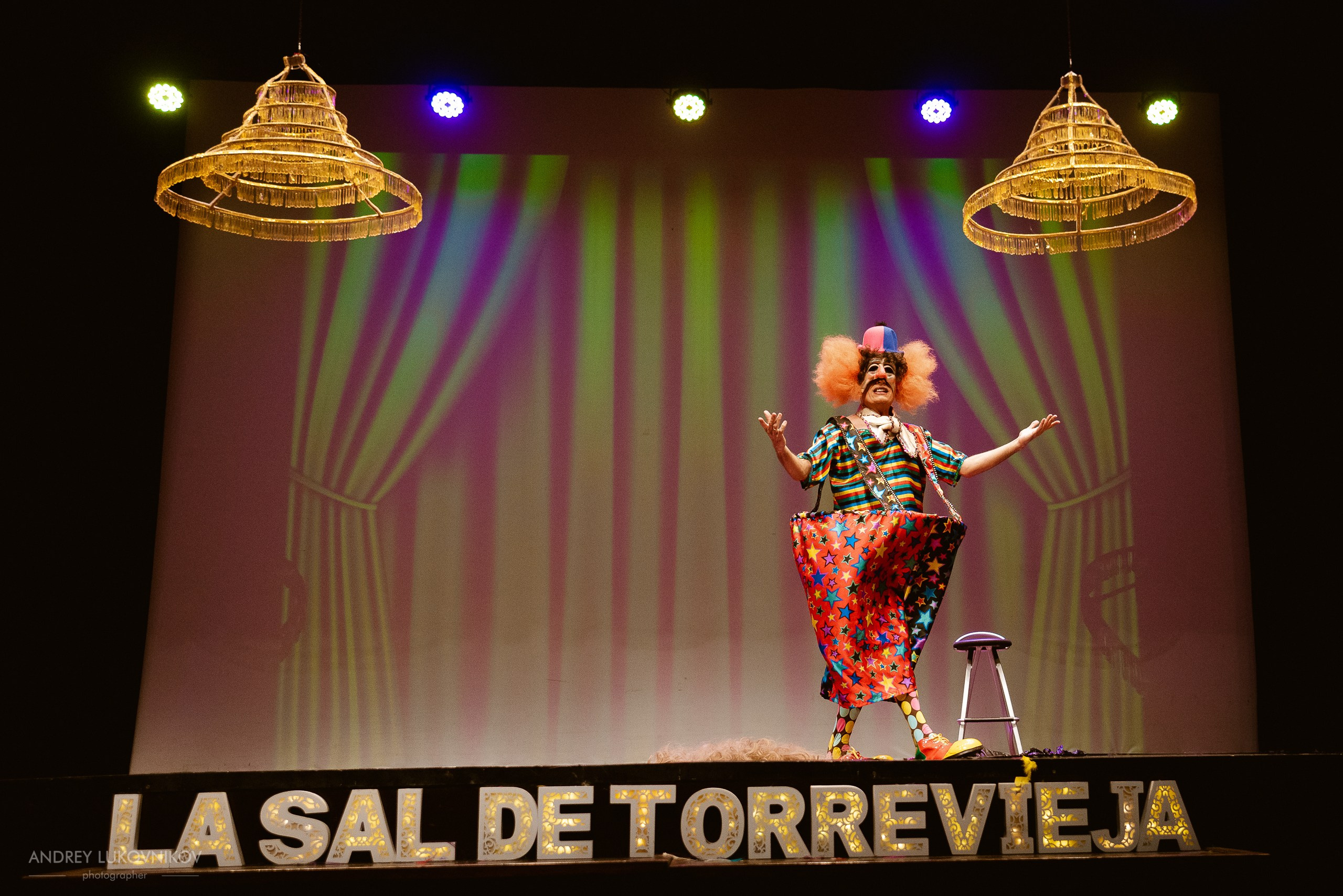 Reportaje fotográfico y rodaje entre bastidores del concierto de La Sal de Torrevieja en España