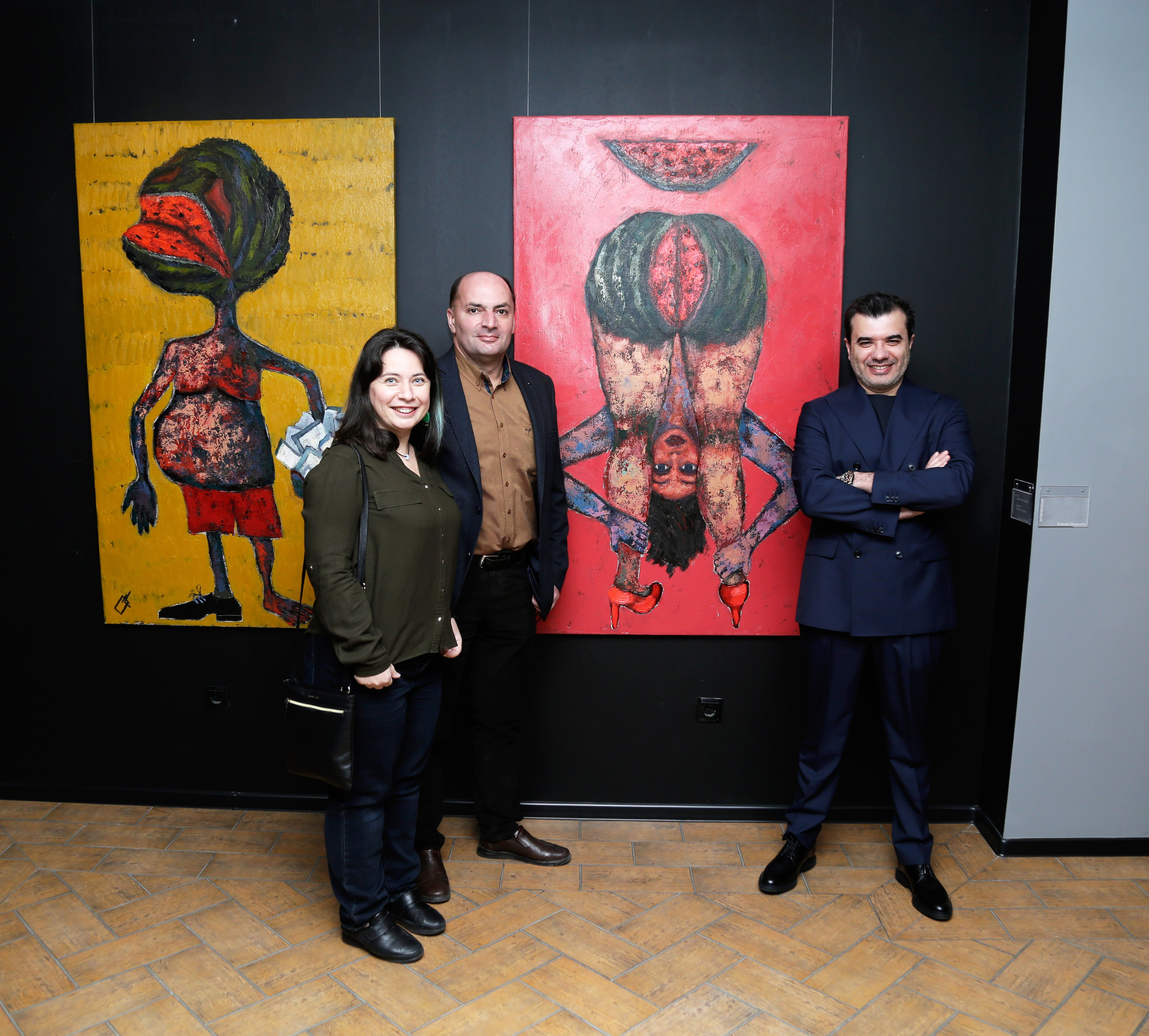 Photo report of “Interpretation” solo exhibition of Kamran Mammadov. KAMRAN MAMMADOV ART