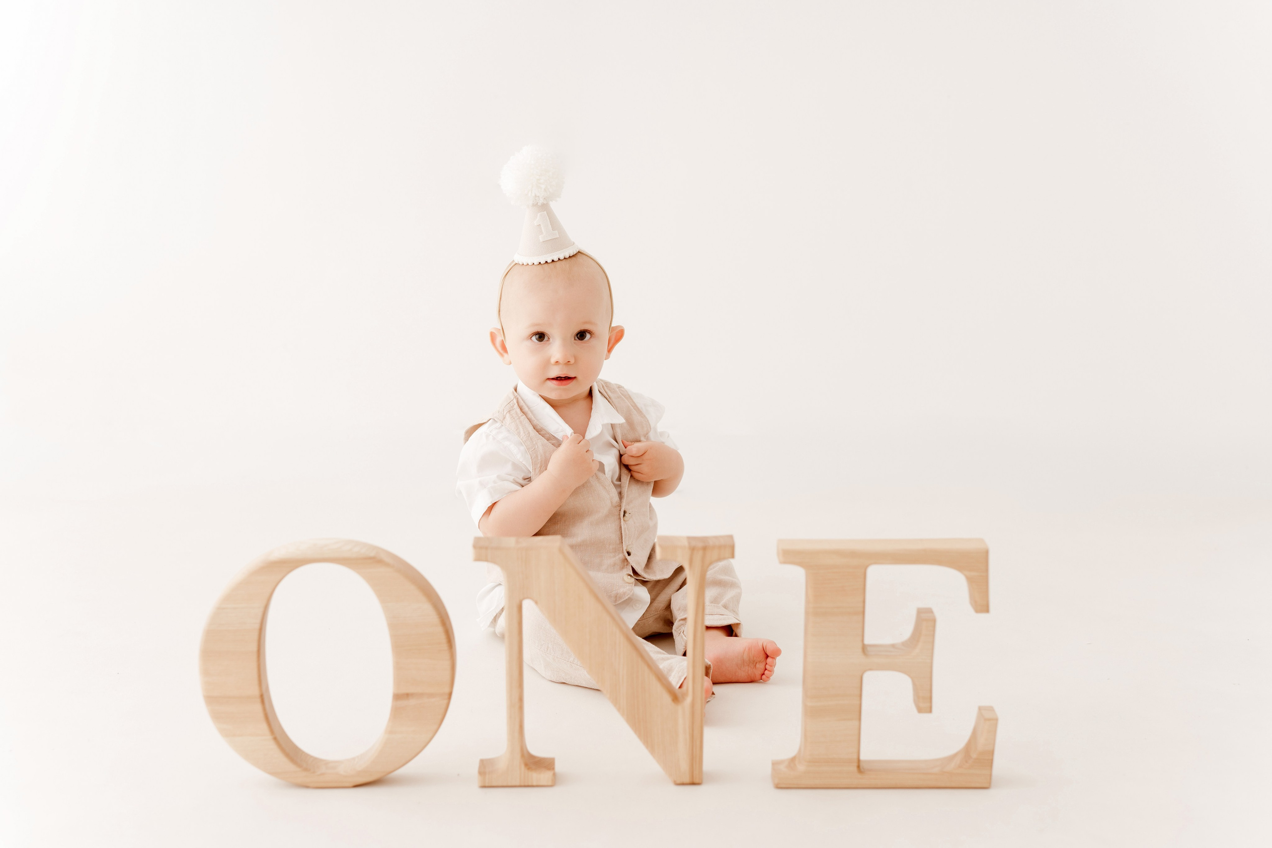 Sesja roczkowa Markusa. Fotograf Łódź - sesja ciążowa, noworodkowa, dziecięca. Studio w Łodzi