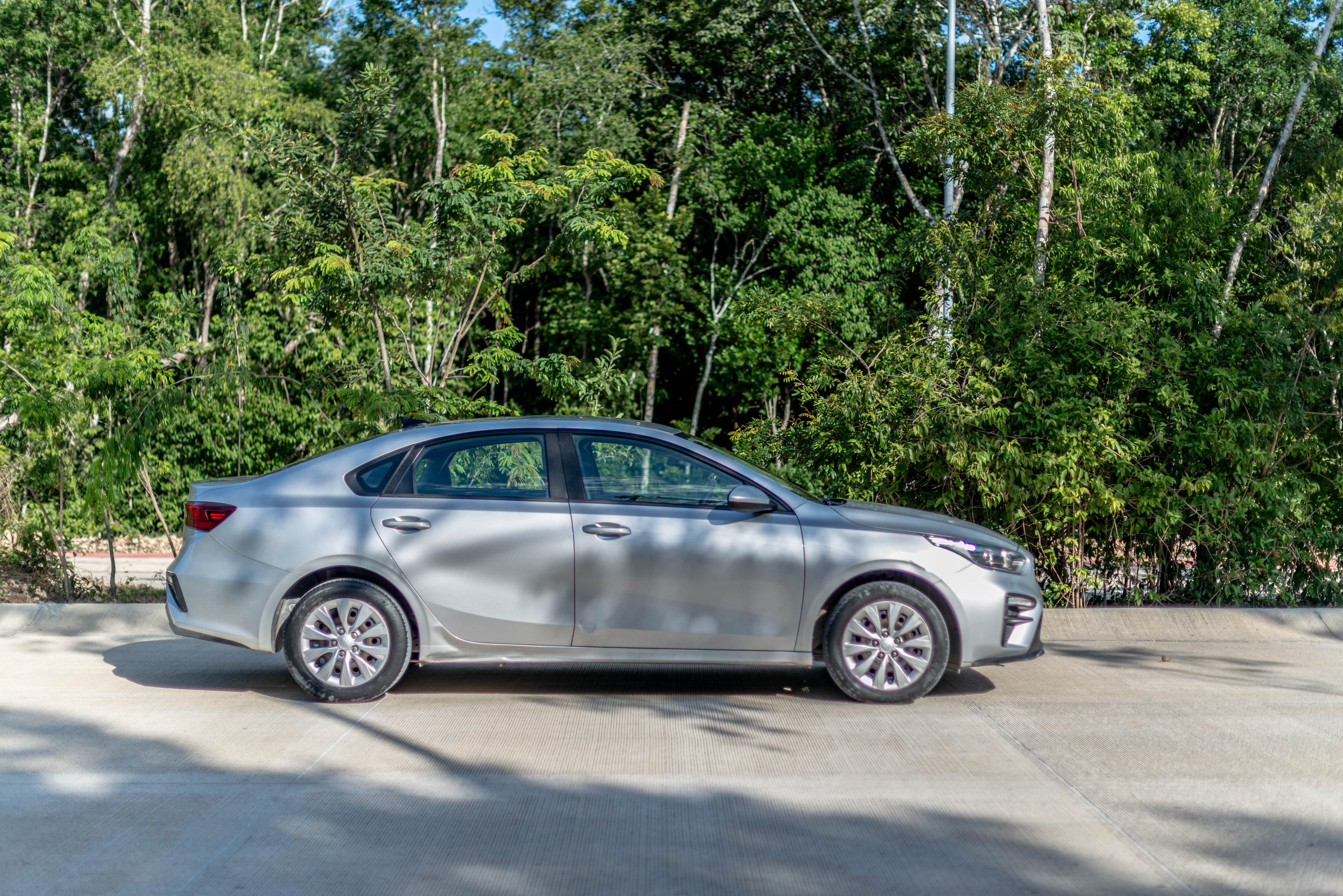 Съемка автомобиля Kia Forte 2019. FOTÓGRAFO MÉXICO QUINTANA ROO
