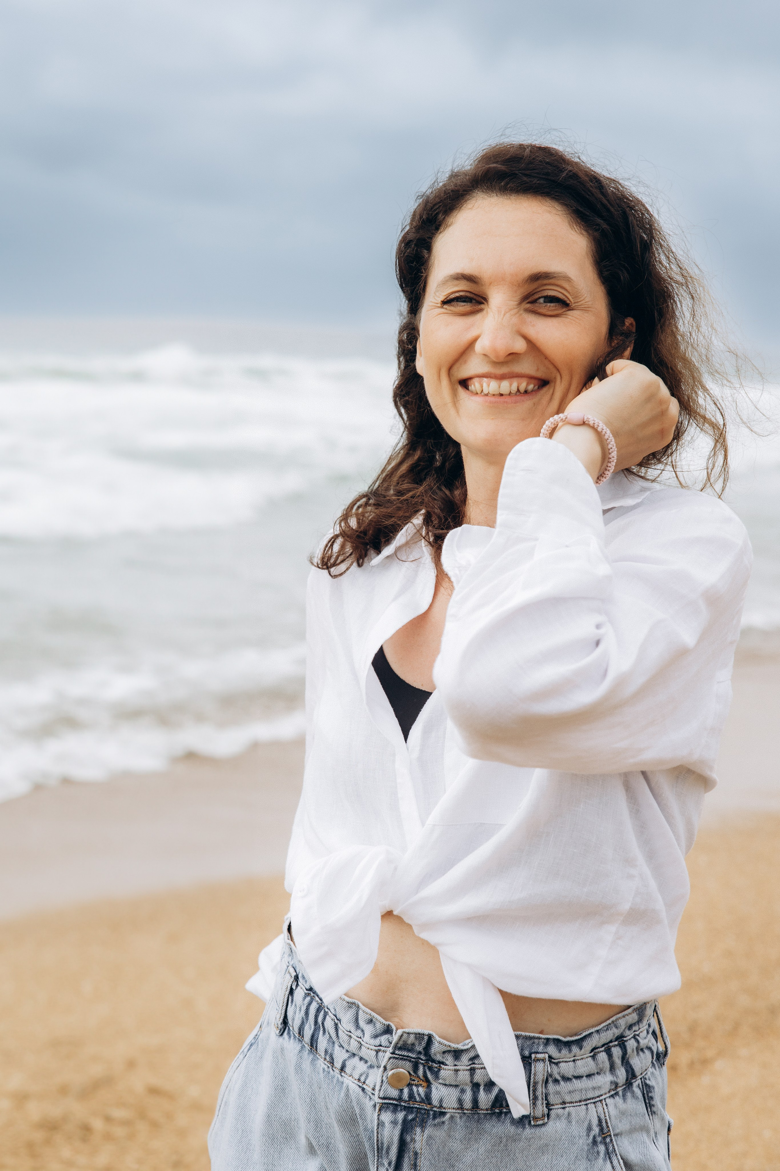 Семейная фотосессия на океане. Labenne Ocean Beach 2024. Евгения Смирнова — Ваш фотограф в Тулузе и на юго-западе Франции