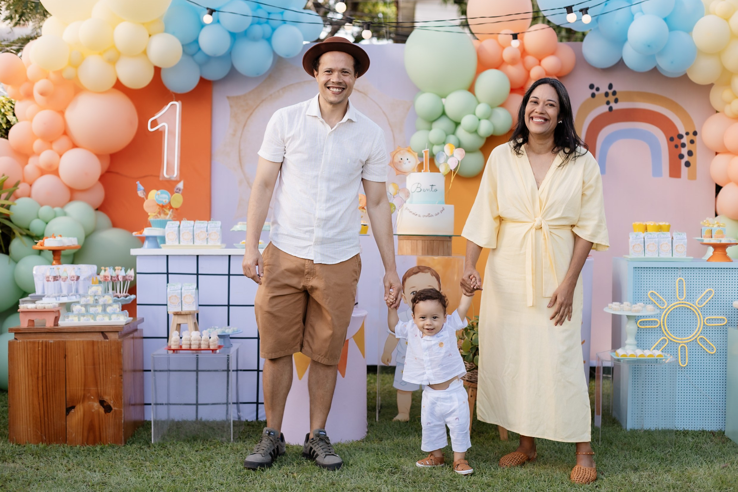 Bento 1 ano • Festa infantil em A Casa com Jardim | Fotografia de Família em Brasília e Recife. Fotógrafa em Brasília e Recife | Ensaios de família, gestante e festas infantis — Ize Fotografia