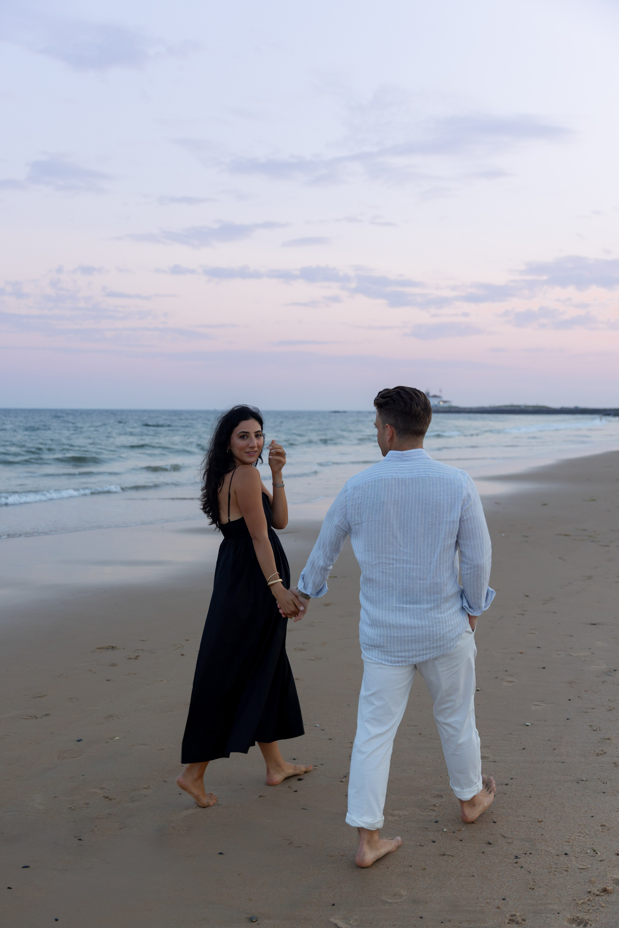Watch Hill Beach Proposal | Westerly, Rhode Island. Rhode Island Wedding Photographer Tati Simpson