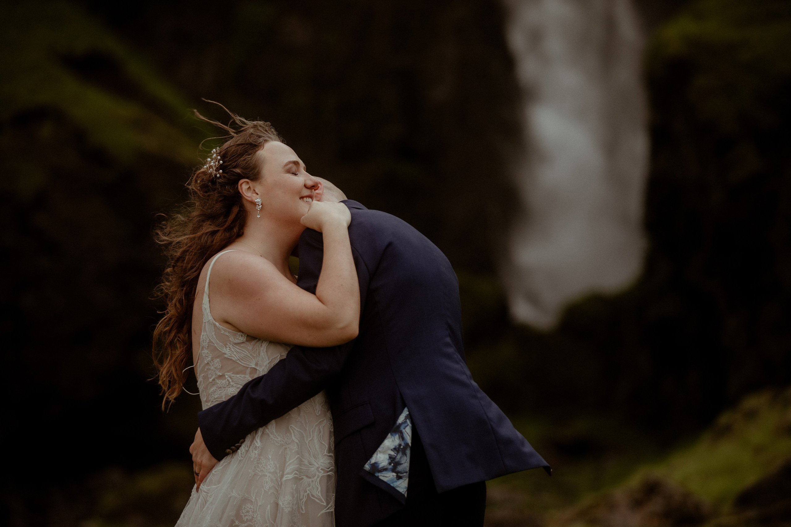 Iceland Elopement at Black Sand Beach. Iceland elopement photographer & videographer