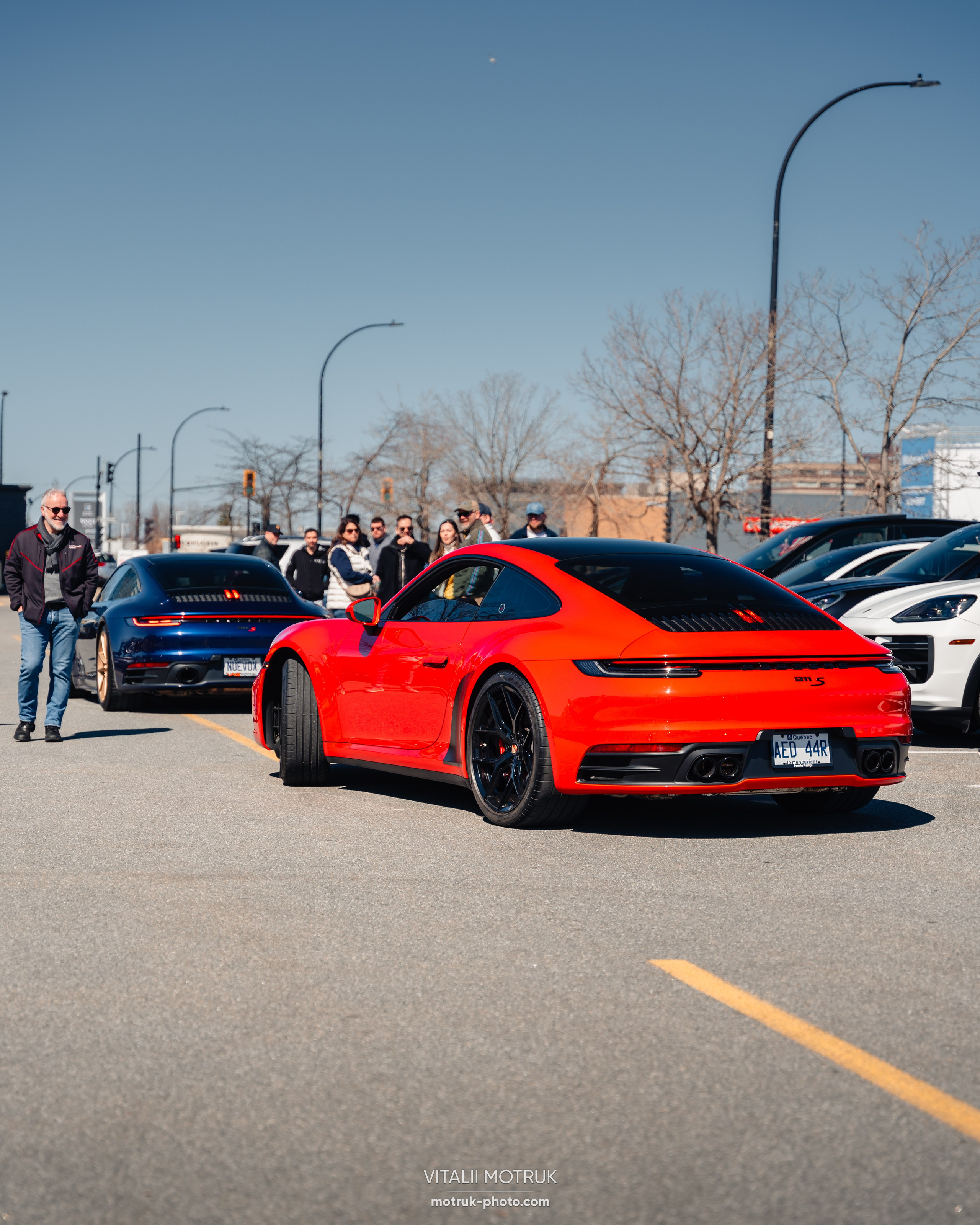 Porsche meet Montreal. Photographer in Paris — Vitalii Motruk