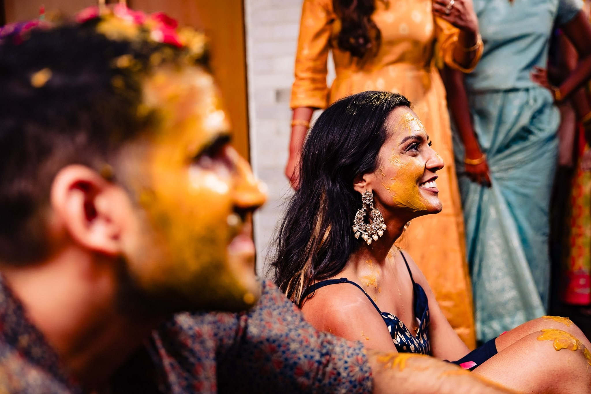 Explore the vibrant fusion of Punjabi and Chettinad cultures in this stunning destination wedding at Eagleton The Golf Resort, Bangalore. Ph