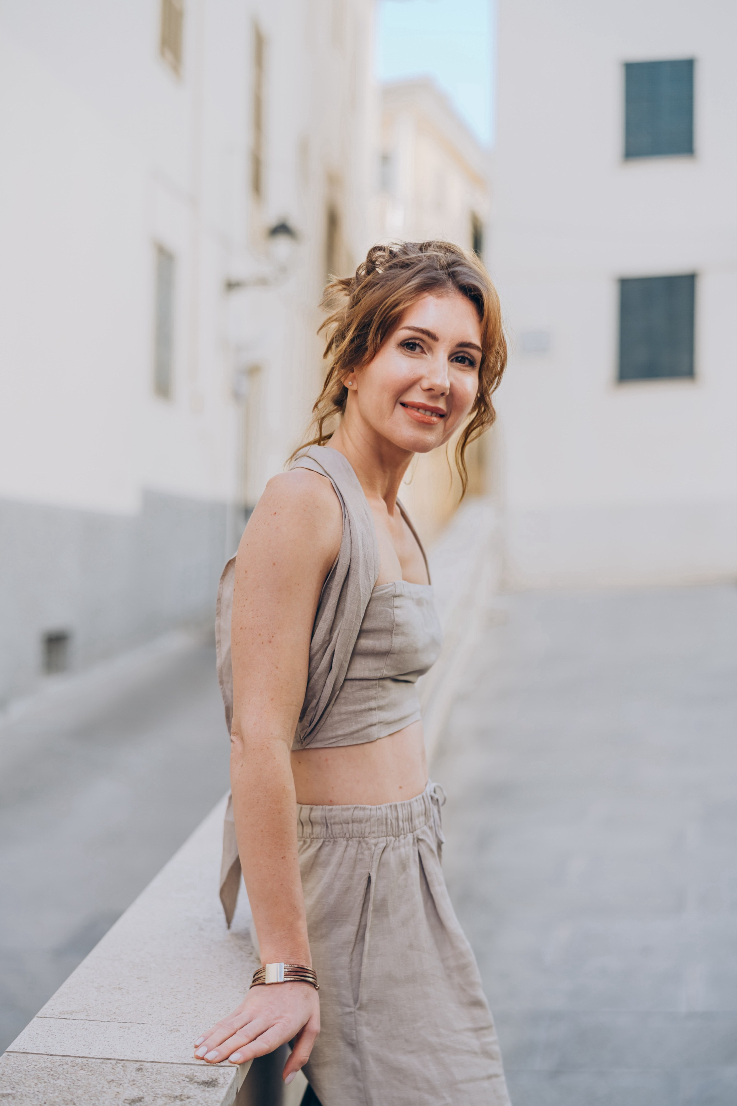 The soul explores the world. Photoshoot. Photographer in Mallorca