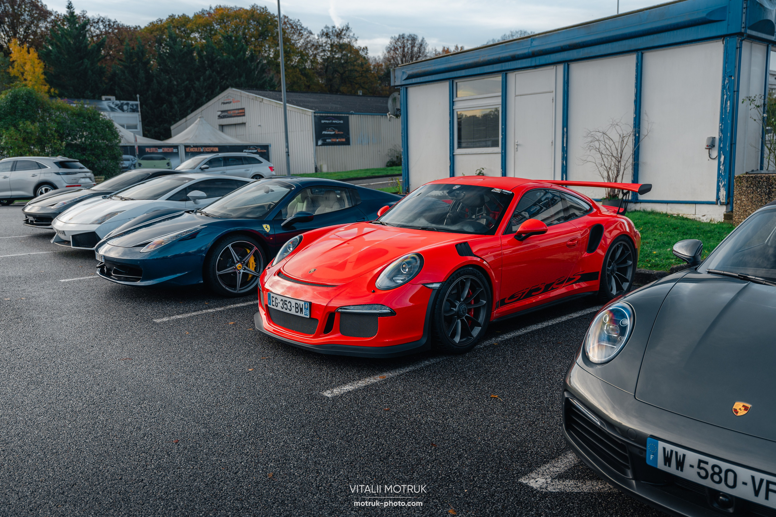 Track Day. Photographe de voitures à Paris — Vitalii Motruk