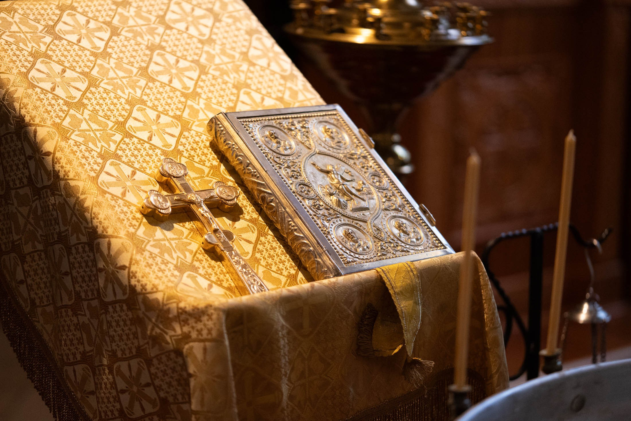 Ristiäiskuvaus Tikkurilan ortodoksisessa kirkossa