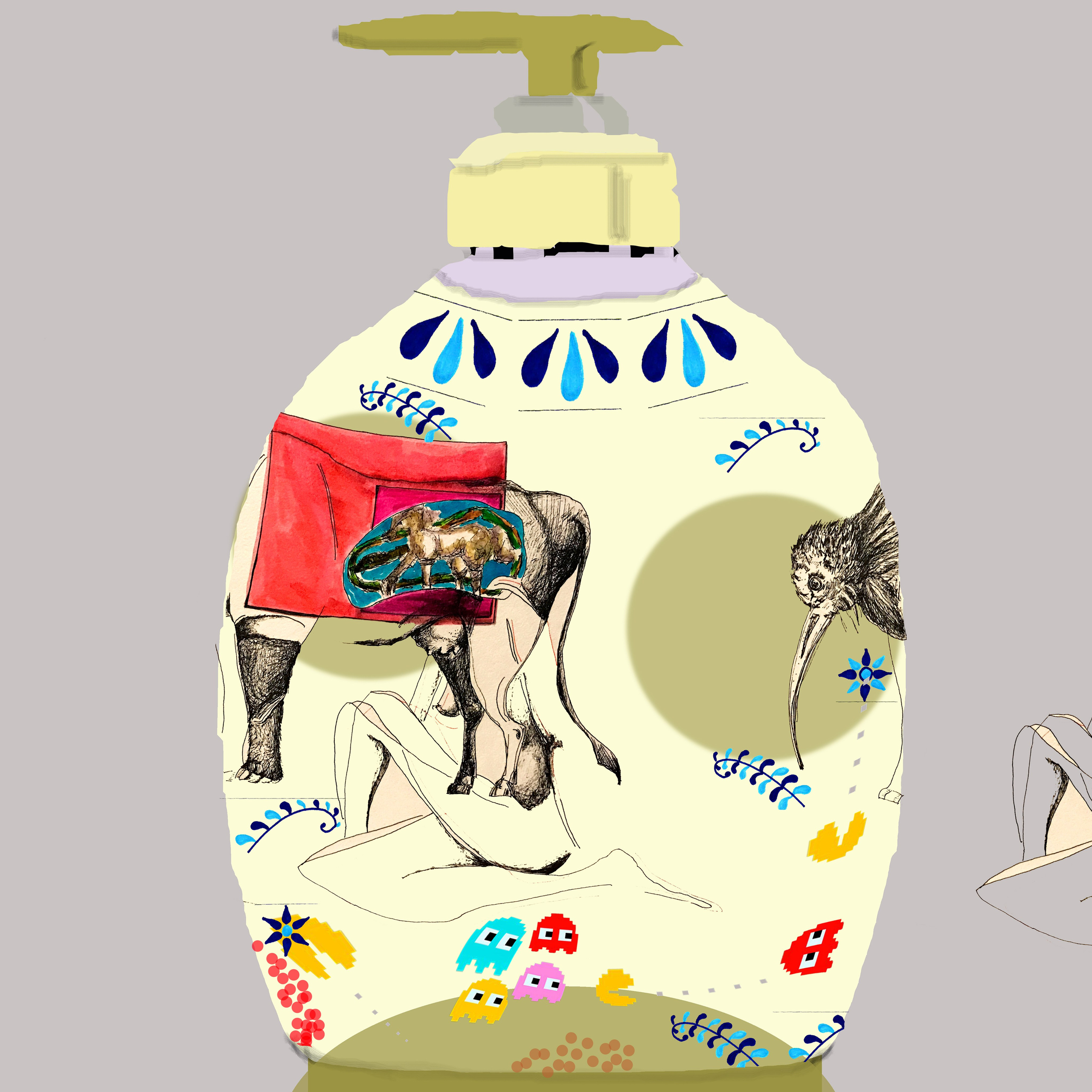 All that remains after you. Leni Smoragdova | Transaction Art Universe | Conceptual Art