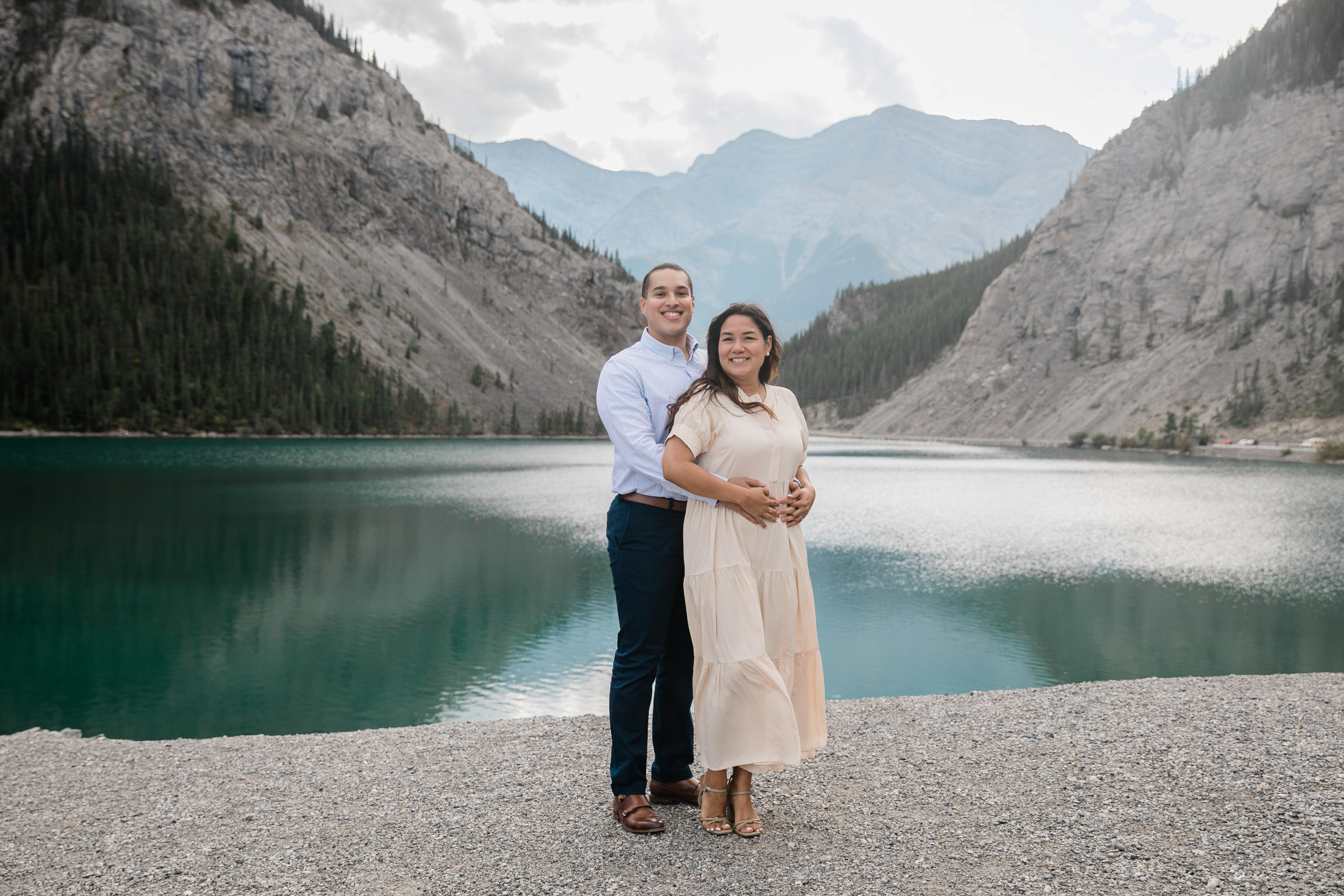 Fotografía de compromiso en Canmore