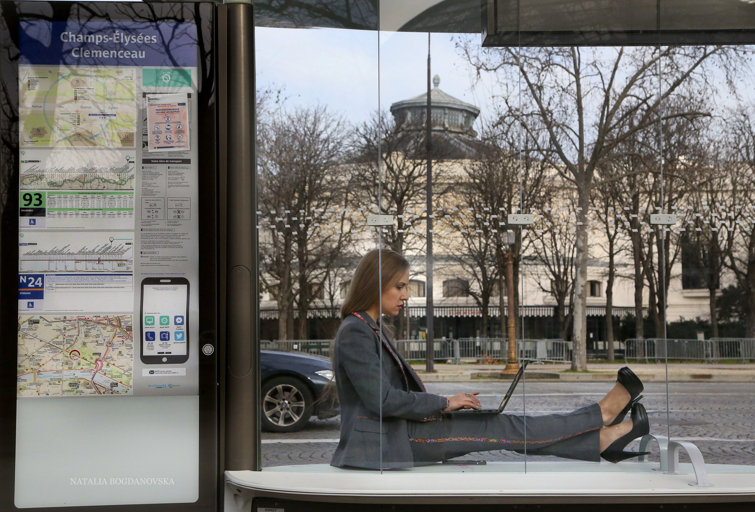 « Париж всегда Париж ». Natalia Bogdanovska. Films et photographie corporate en France