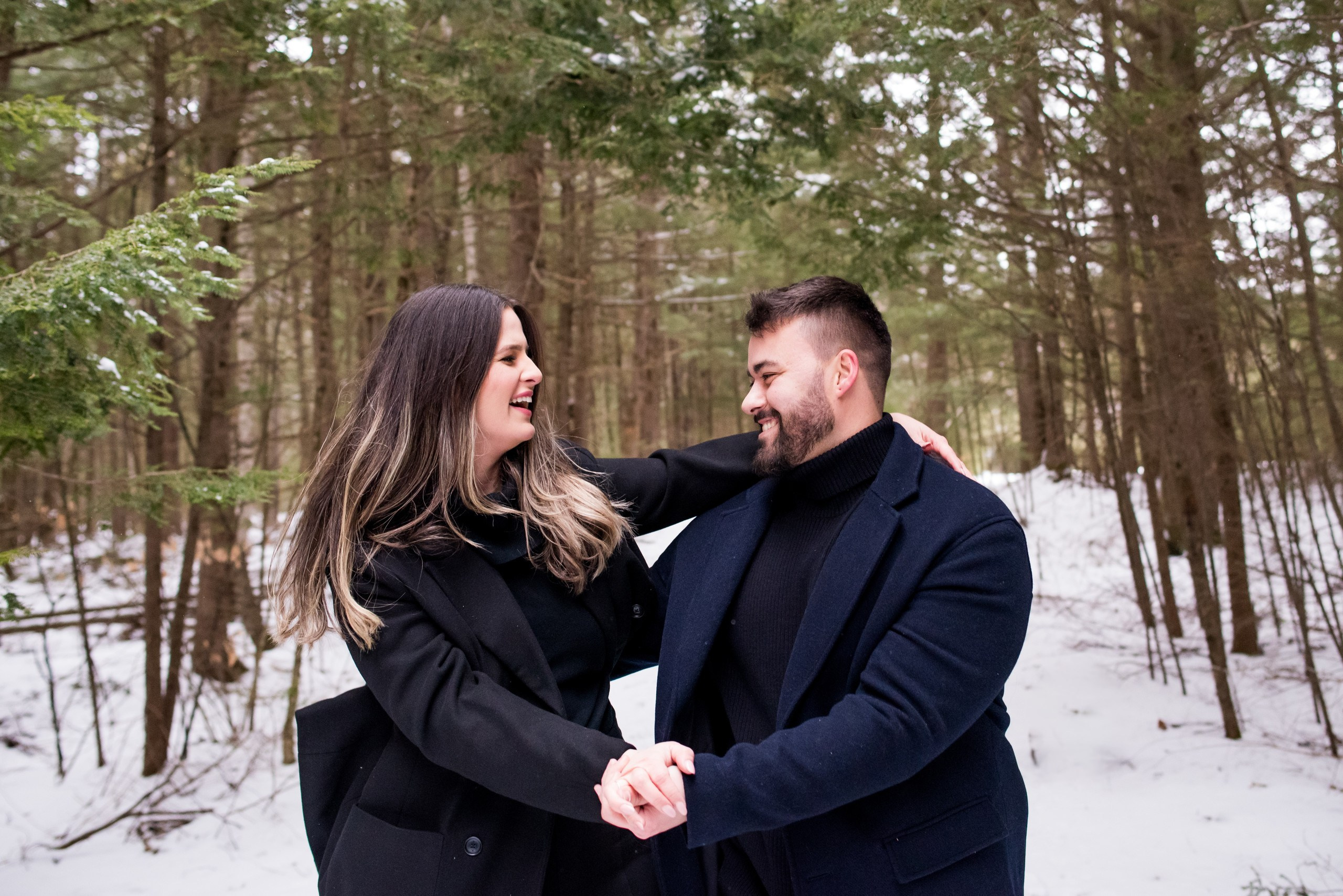 A Love Story in the Snow: Photo Shoot and Surprise Proposal. Wedding photographer in Orlando, Boston & New York Anderson Marques