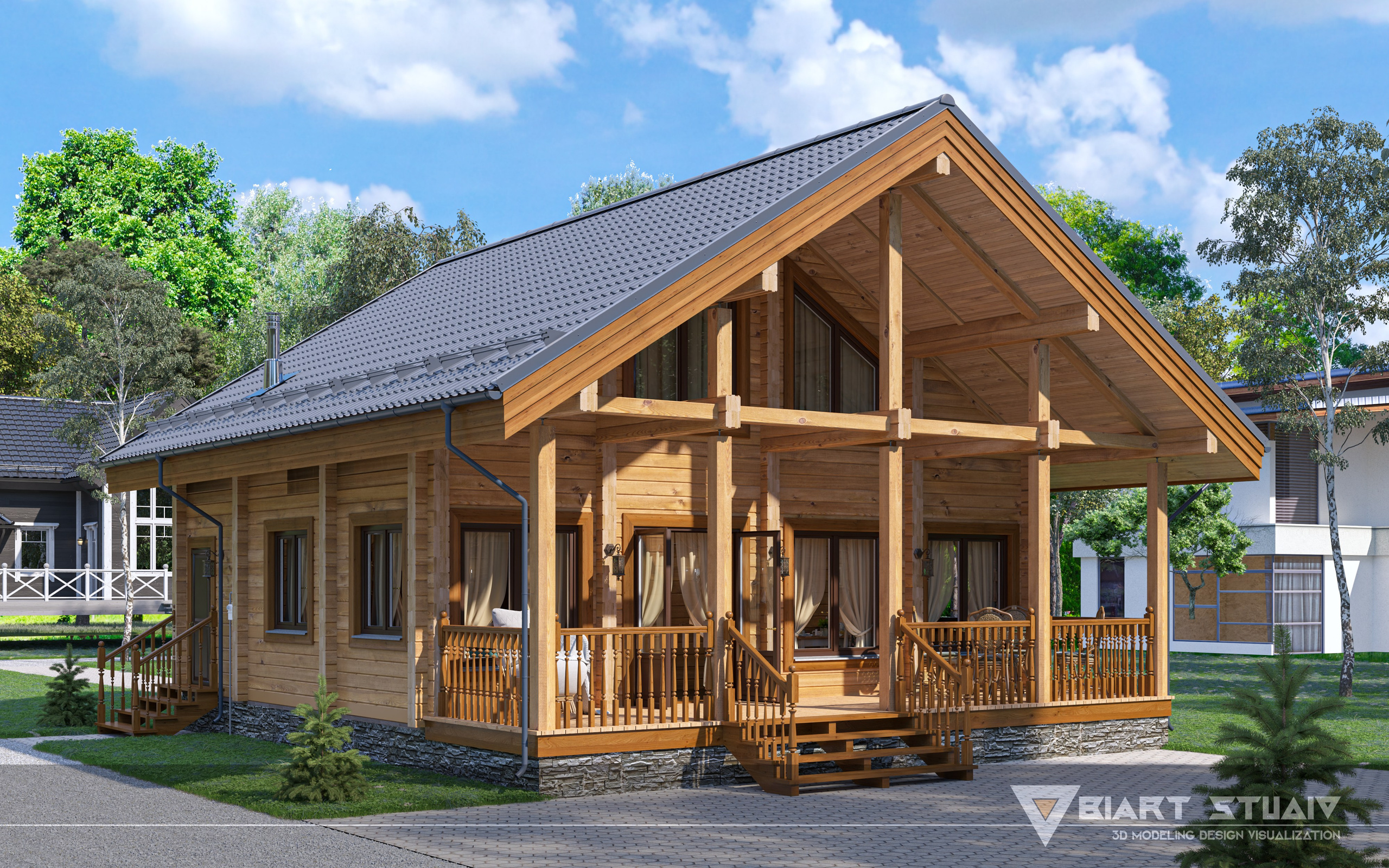 Архитектурная визуализация. Дизайн и визуализация