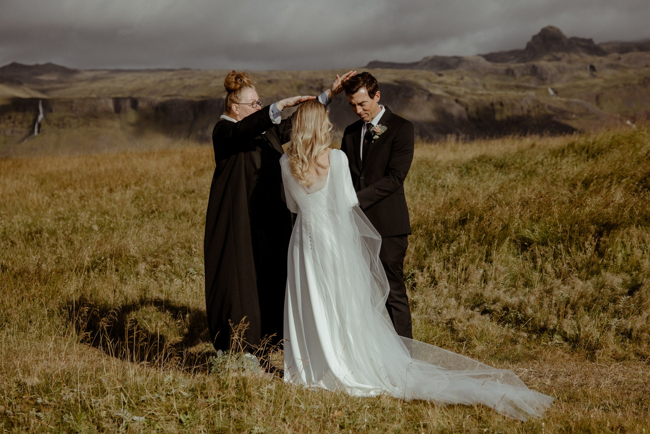Iceland elopement at Budir Black Church | Snæfellsnes wedding by Iceland elopement photographer & videographer. Iceland elopement photographer & videographer
