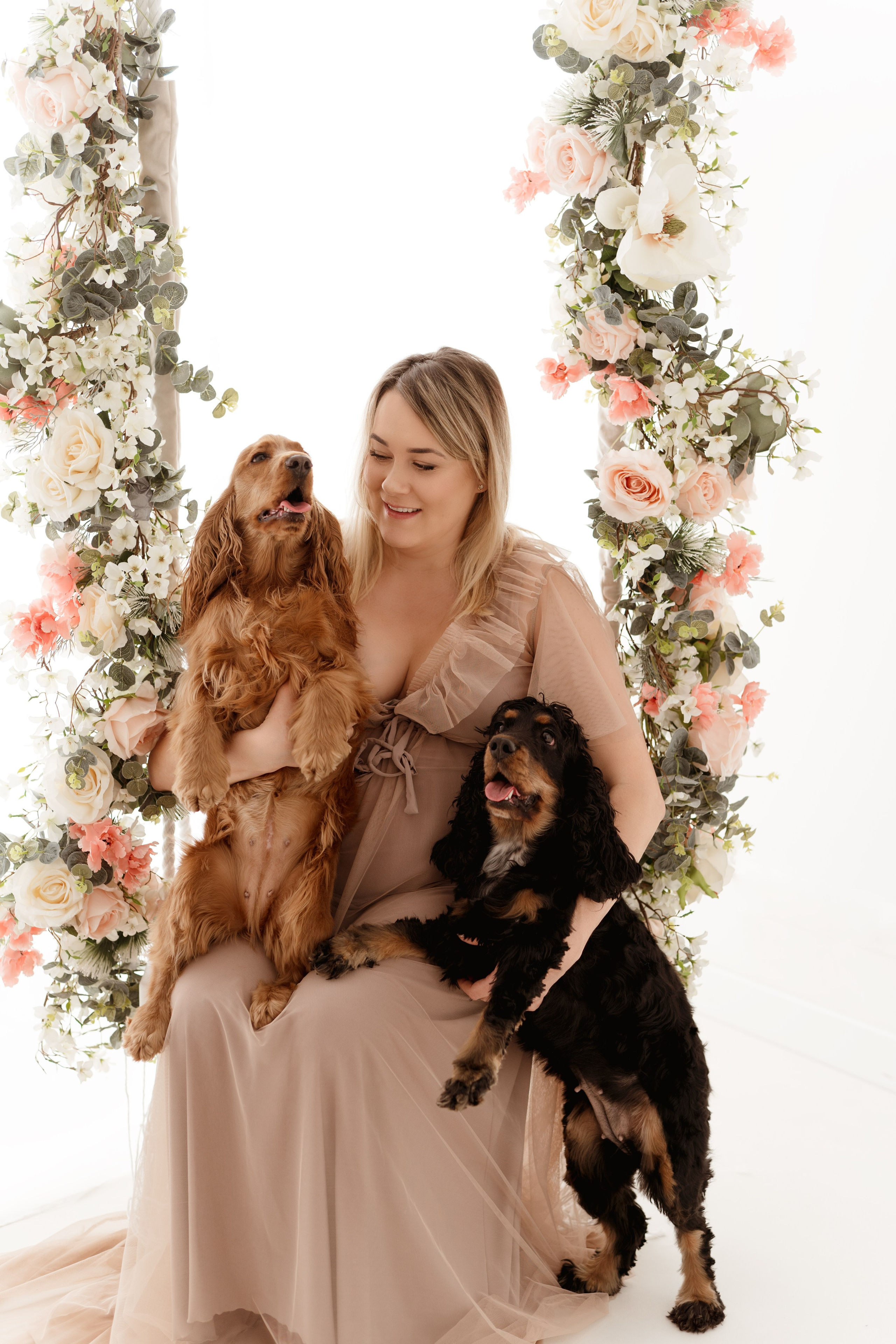 Sesja ciążowa Kasi. Fotograf Łódź - sesja ciążowa, noworodkowa, dziecięca. Studio w Łodzi