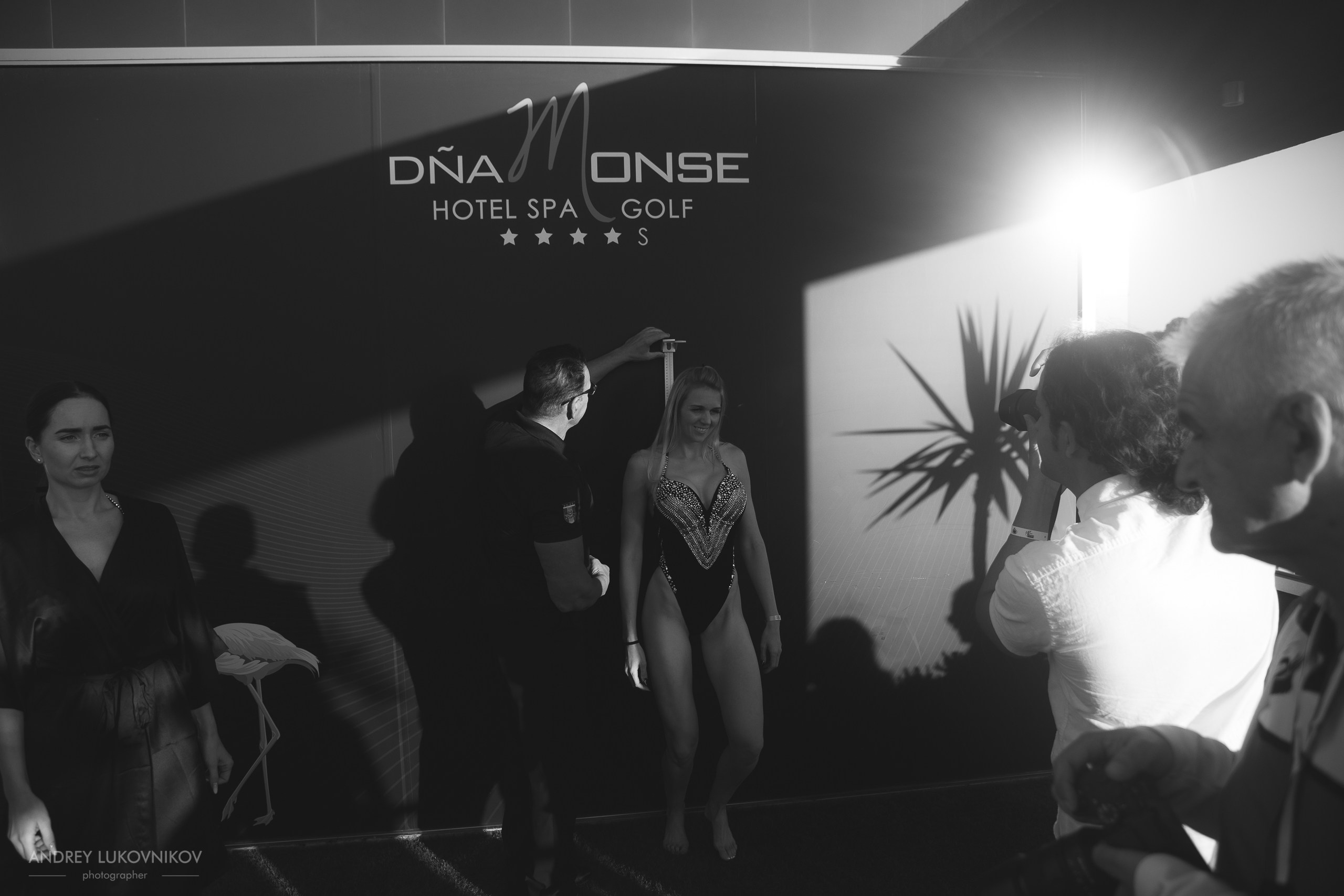 Photoshoot of the IFBB Miss Fit Model Europe 2024 registration in Torrevieja