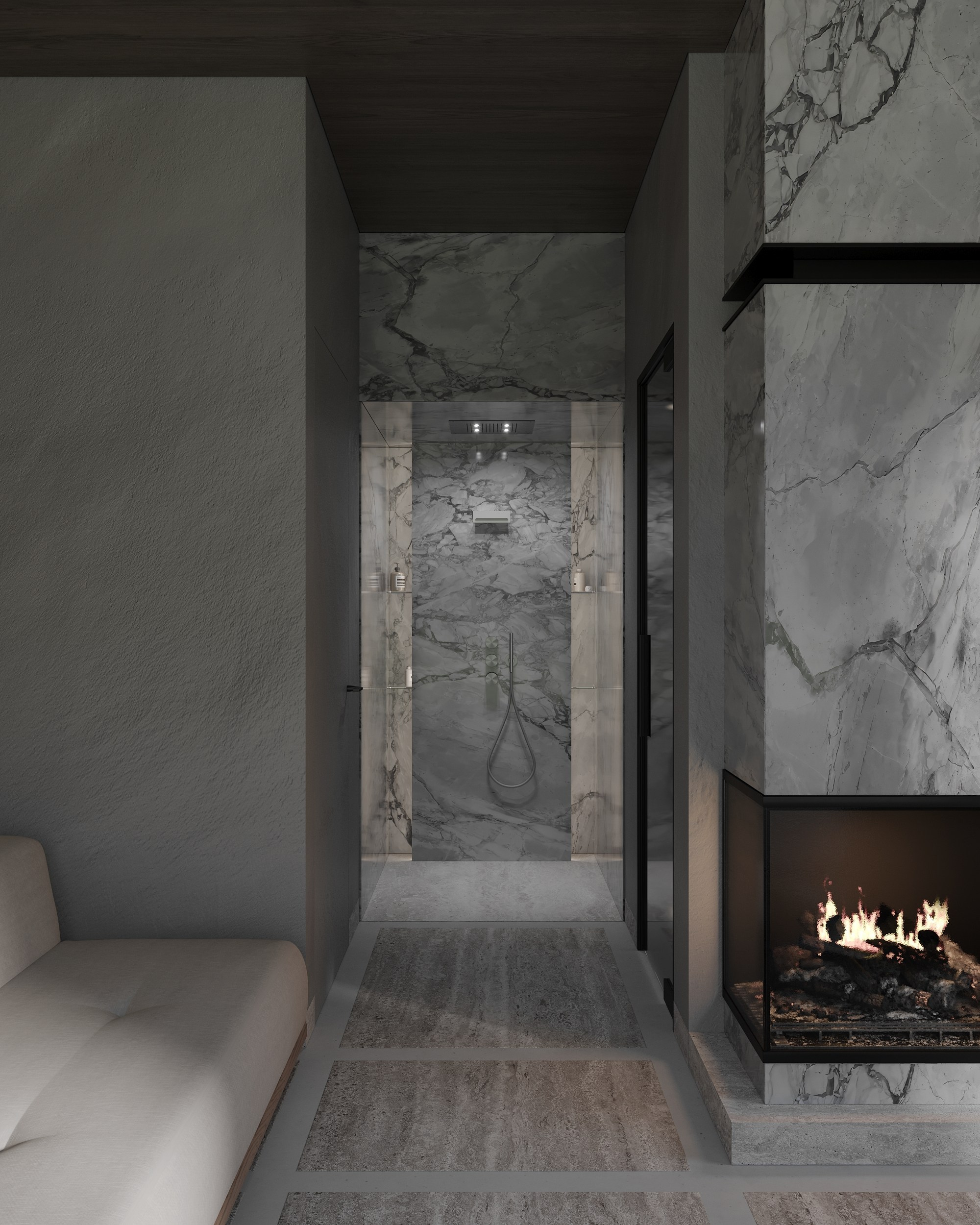 Wooden Oasis Pt.2. Simple Archs — high quality visualizations for your interior projects