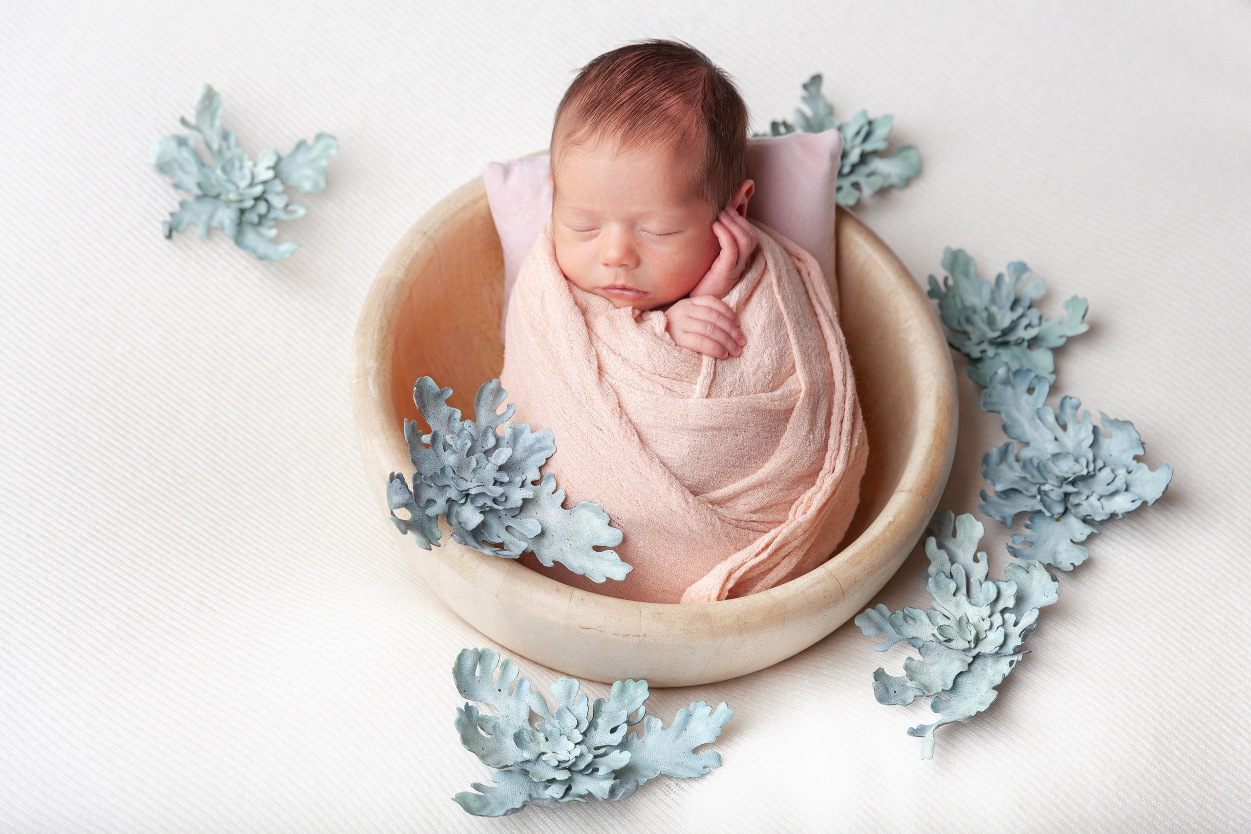 Newborn posing session. Marina Pravda Photography San Francisco Bay Area