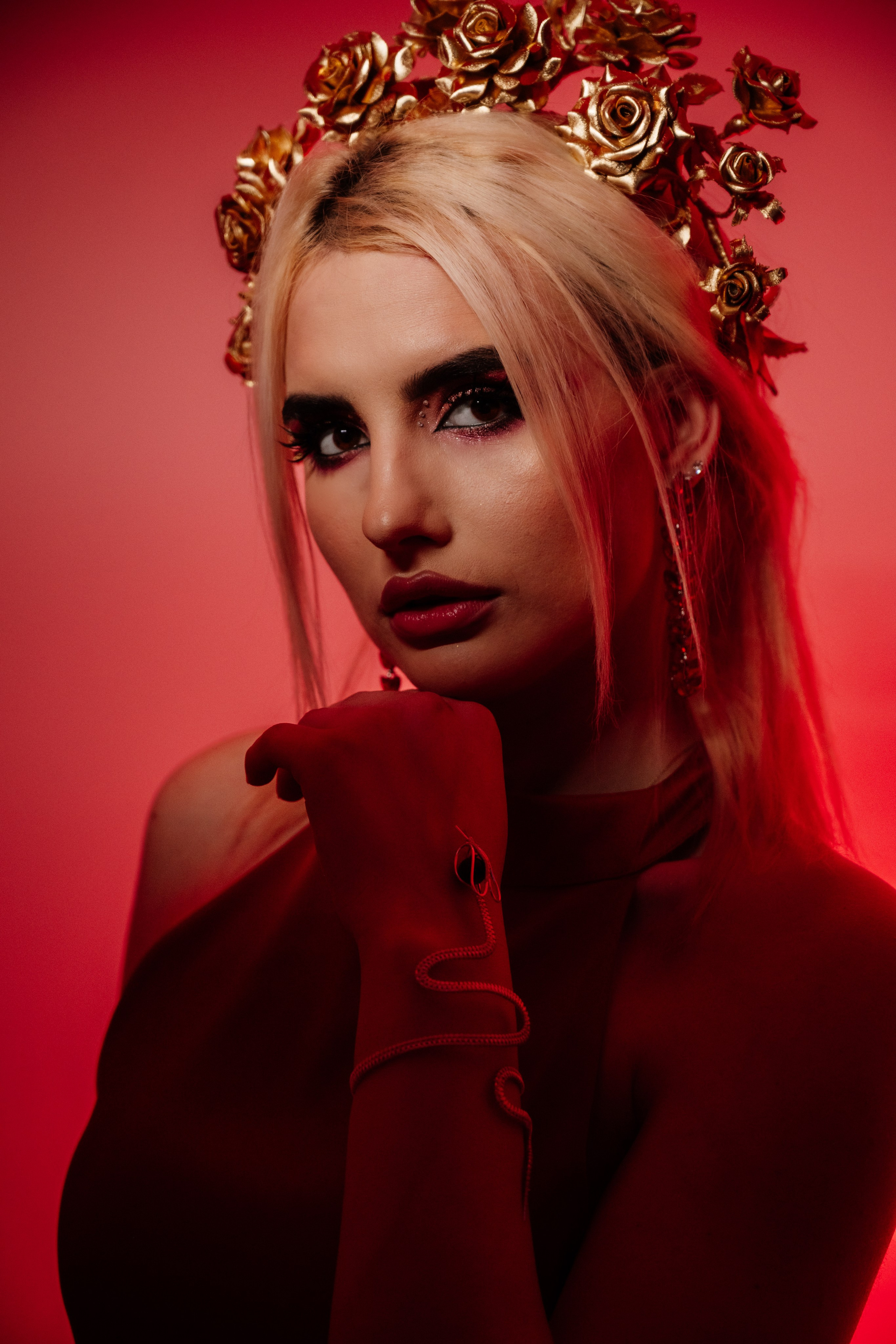 Photographie de portrait en studio. Photographe de mariage région de Liège Stefan Bogdan