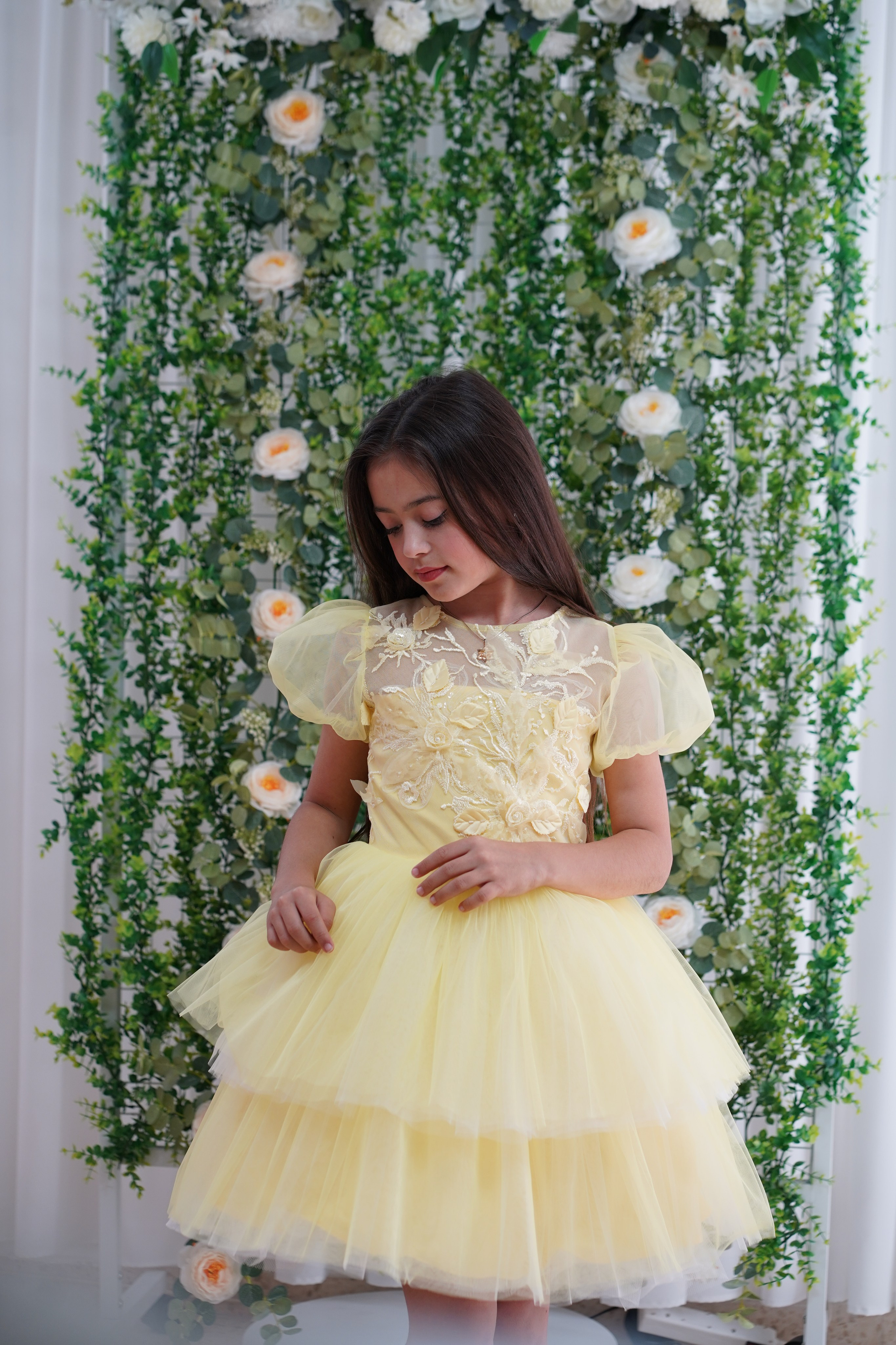 שמלה " Sunshine ". מרי ליב, מעצבת שמלות בתפירה אישית