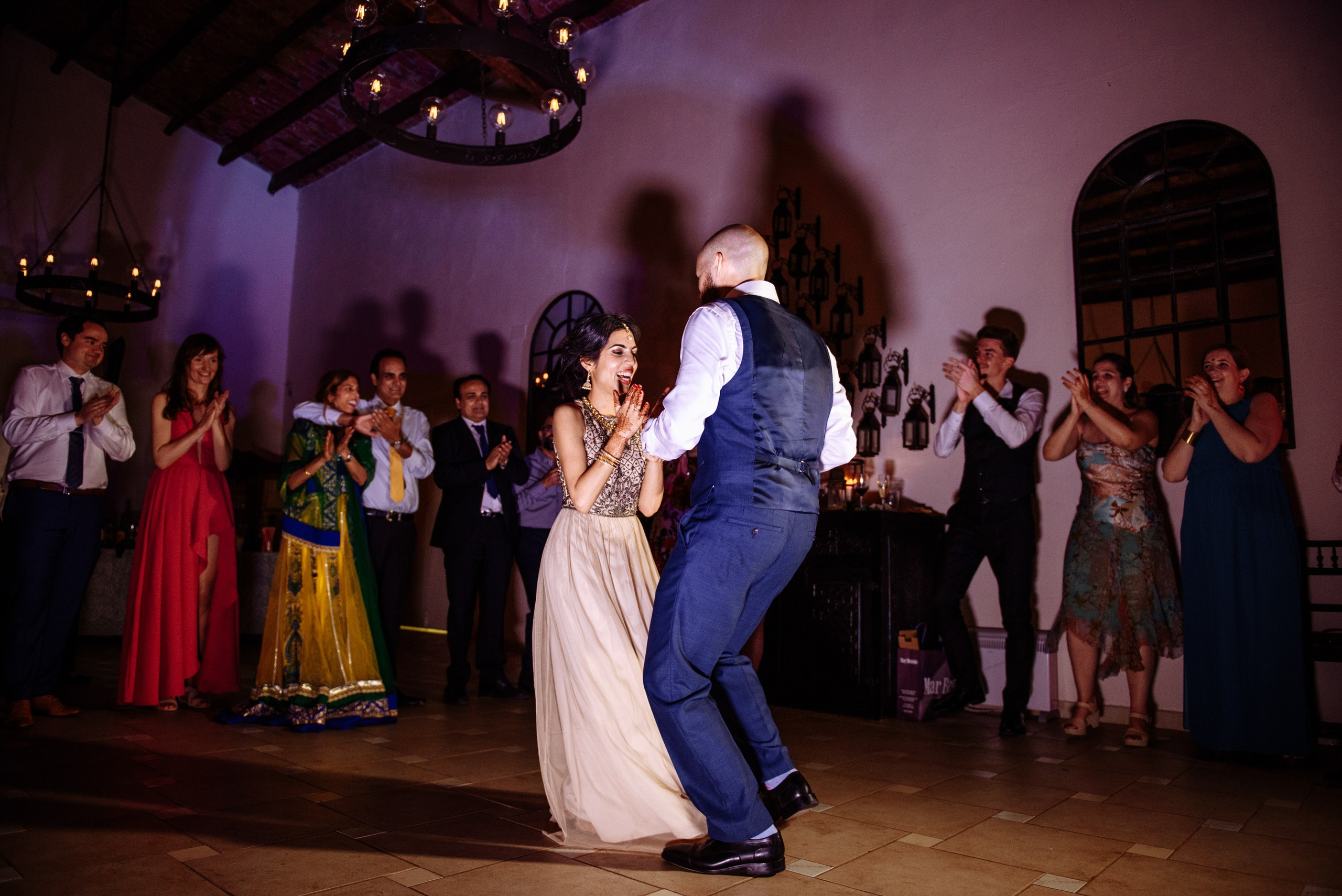 Elegancia Oriental. La Magia de una Boda India en La Gran Villa Rosa. Фотограф Екатерина Гасанова — фотосессии в Барселоне