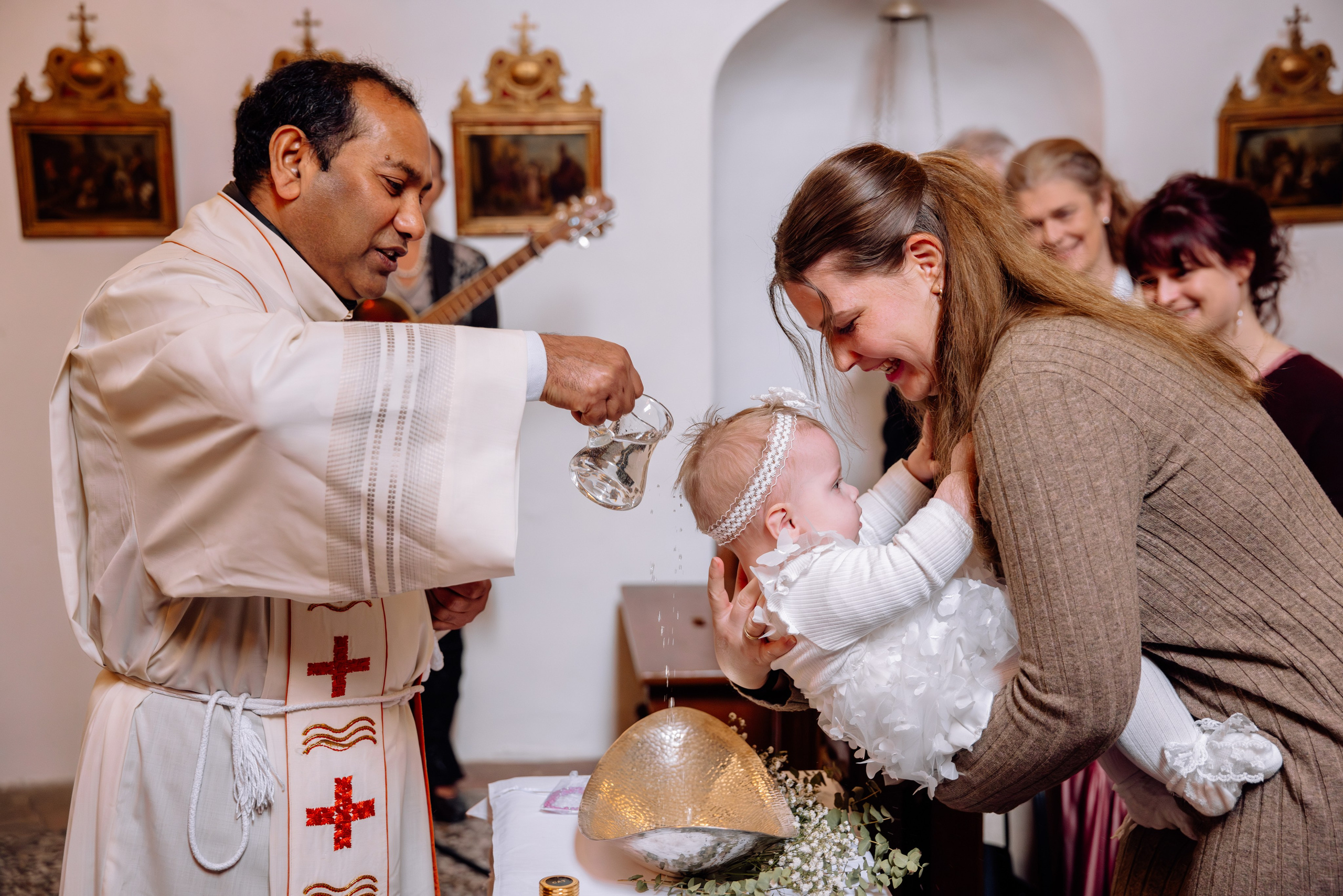 Schloss Maxlrain: Taufe. Hochzeitsfotograf München Taufe Familienfotograf Tanja Mauke
