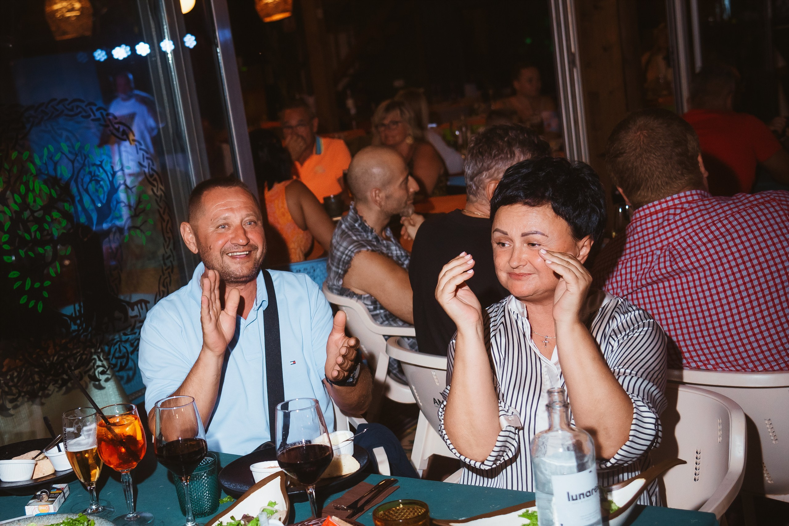 Photo report from a creative evening at the El Bosque Animado restaurant, Torrevieja