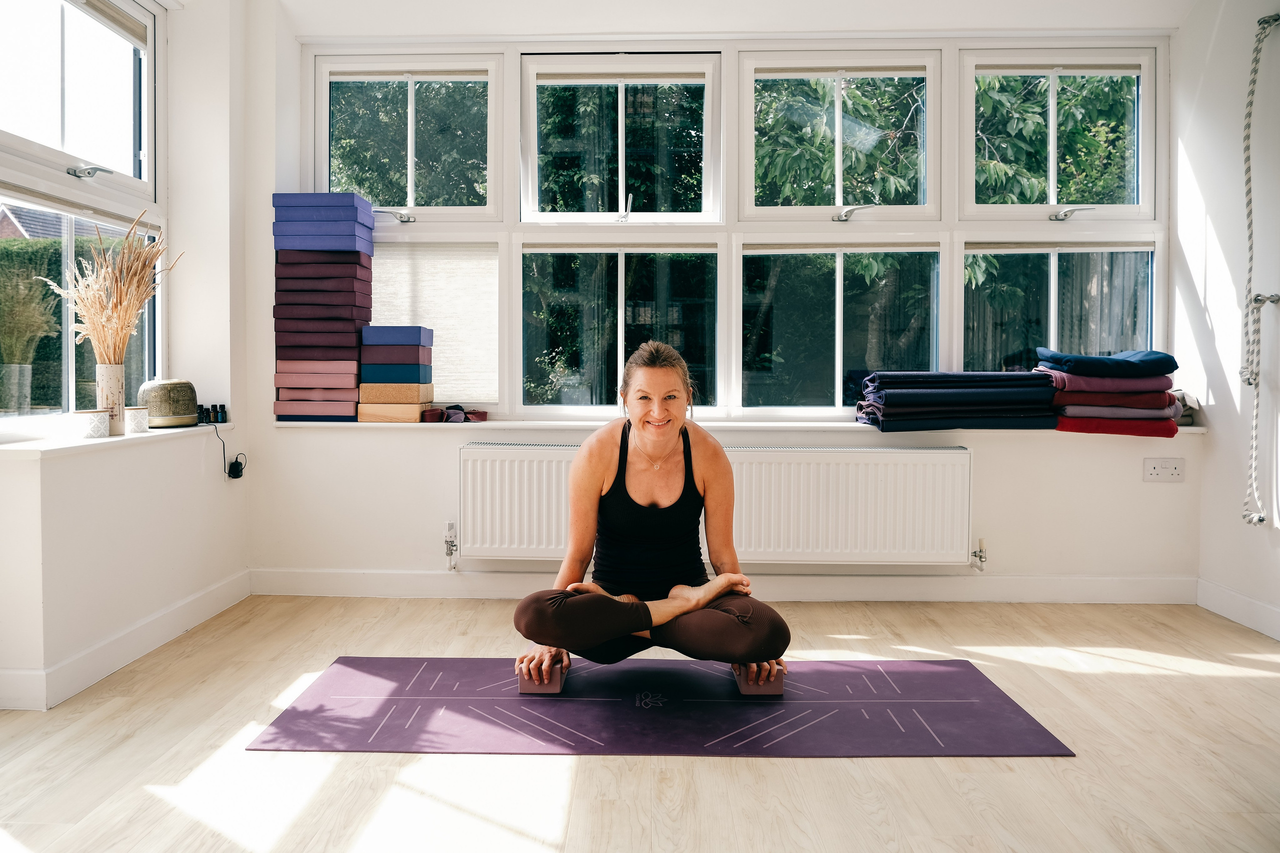 Iyengar Yoga in Solihull with Irina Zoteeva