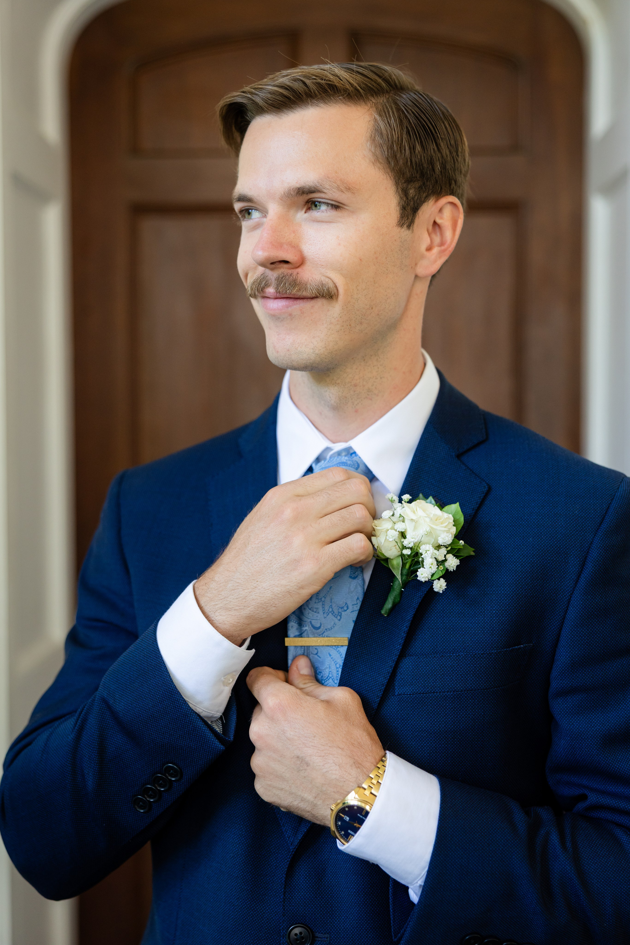 Lester & Annalise’s Romantic Summer Wedding at Gassaway Mansion in Greenville, SC. Wedding and portrait photography in Greenville SC